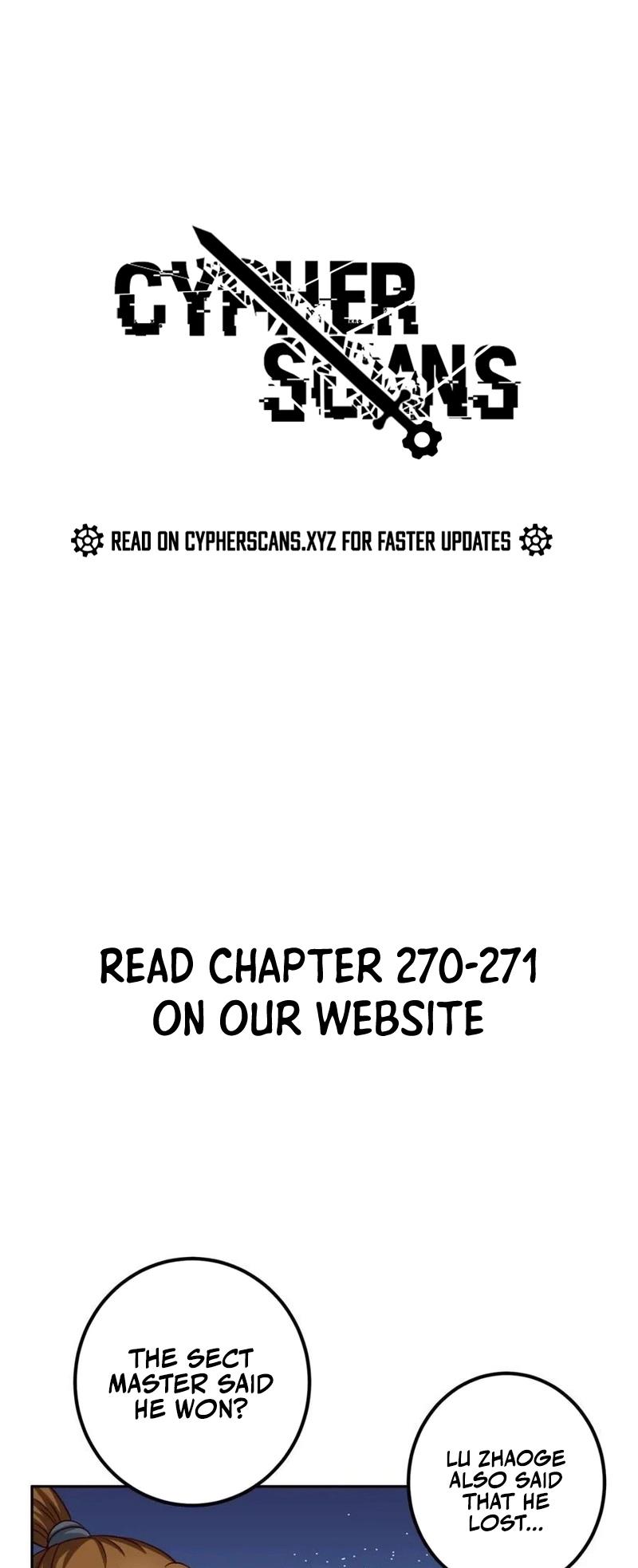 Keep A Low Profile, Sect Leader - Chapter 269