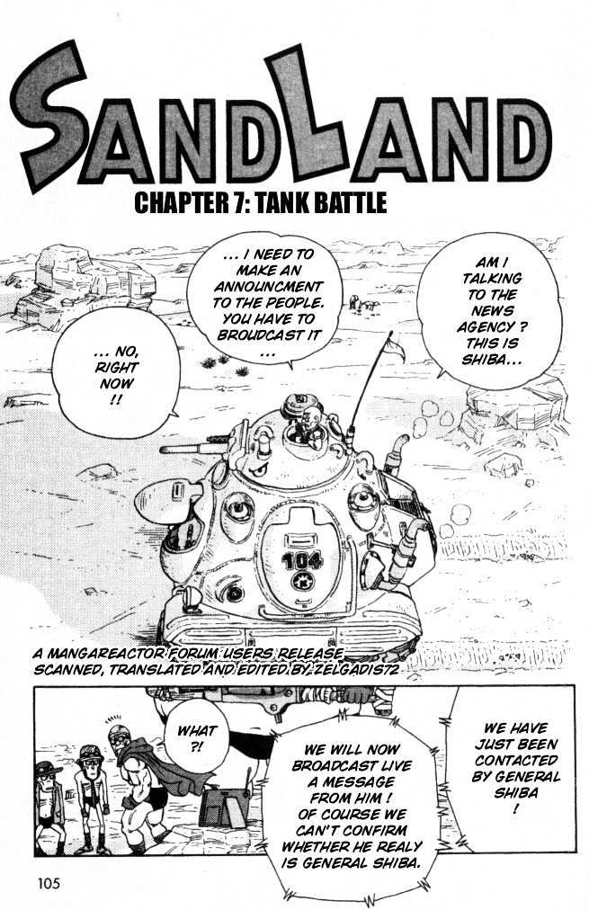 Sandland - Vol.1 Chapter 7 : Tank Battle