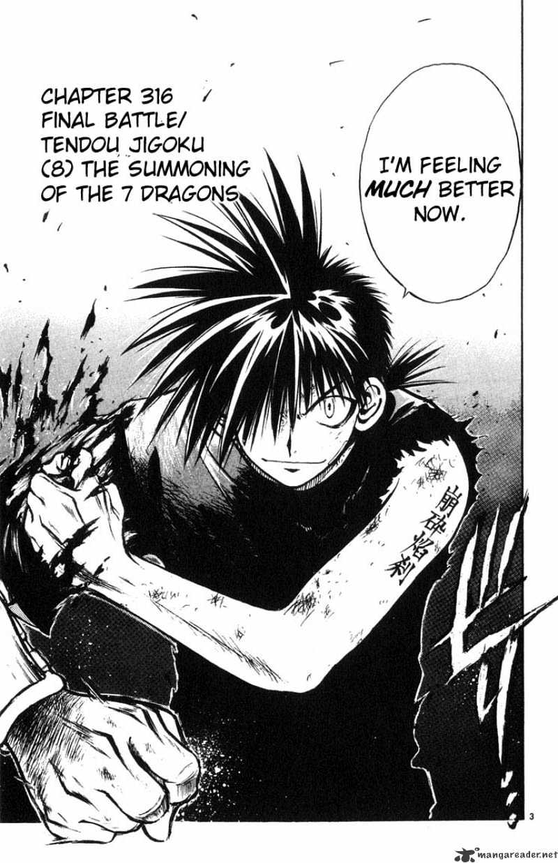 Flame Of Recca - Chapter 317 : Final Battle Tendou Jigoku 10 Setting Free The Light