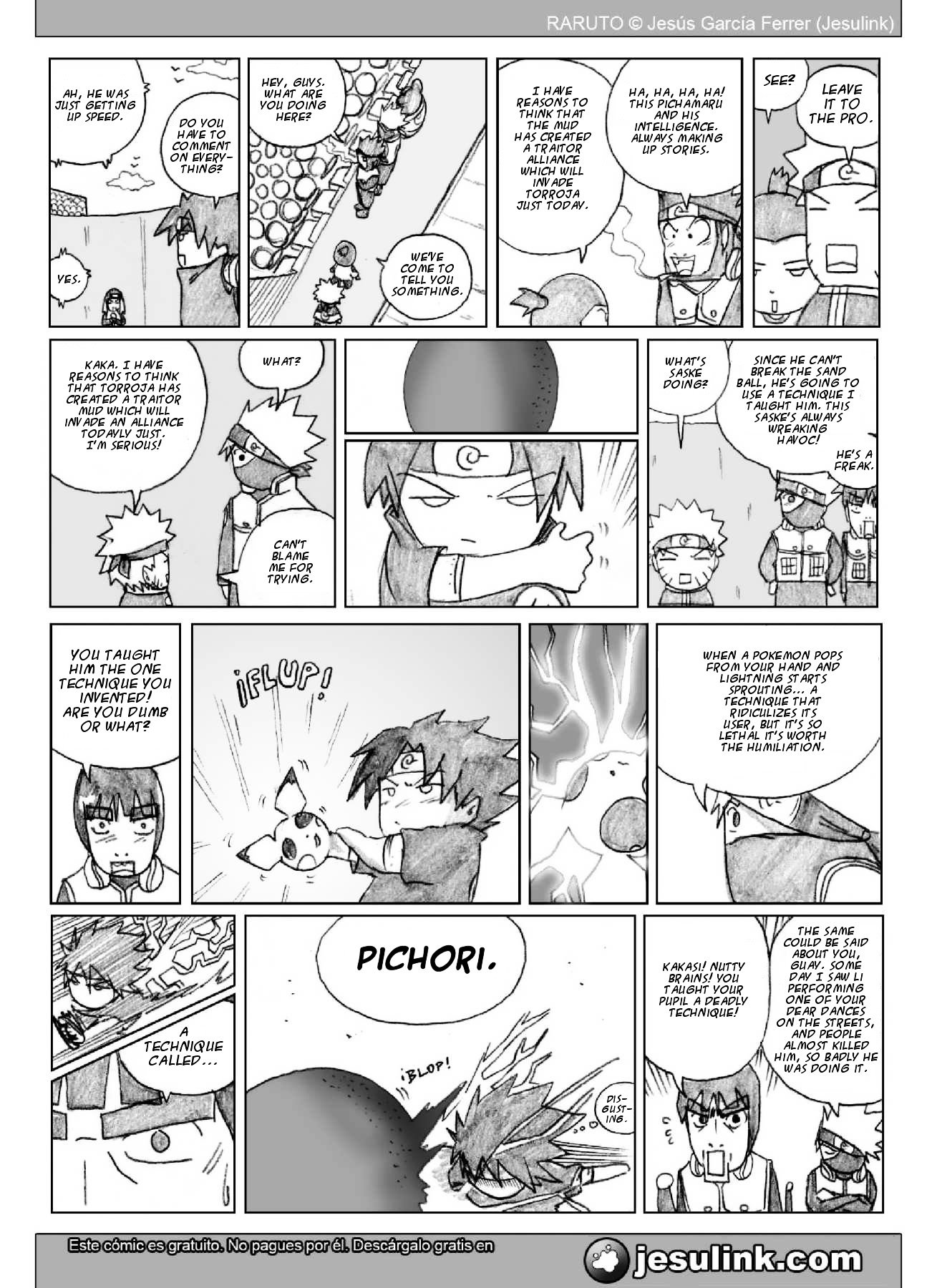 Raruto - Vol.3 Chapter 21A : Inversion (I)