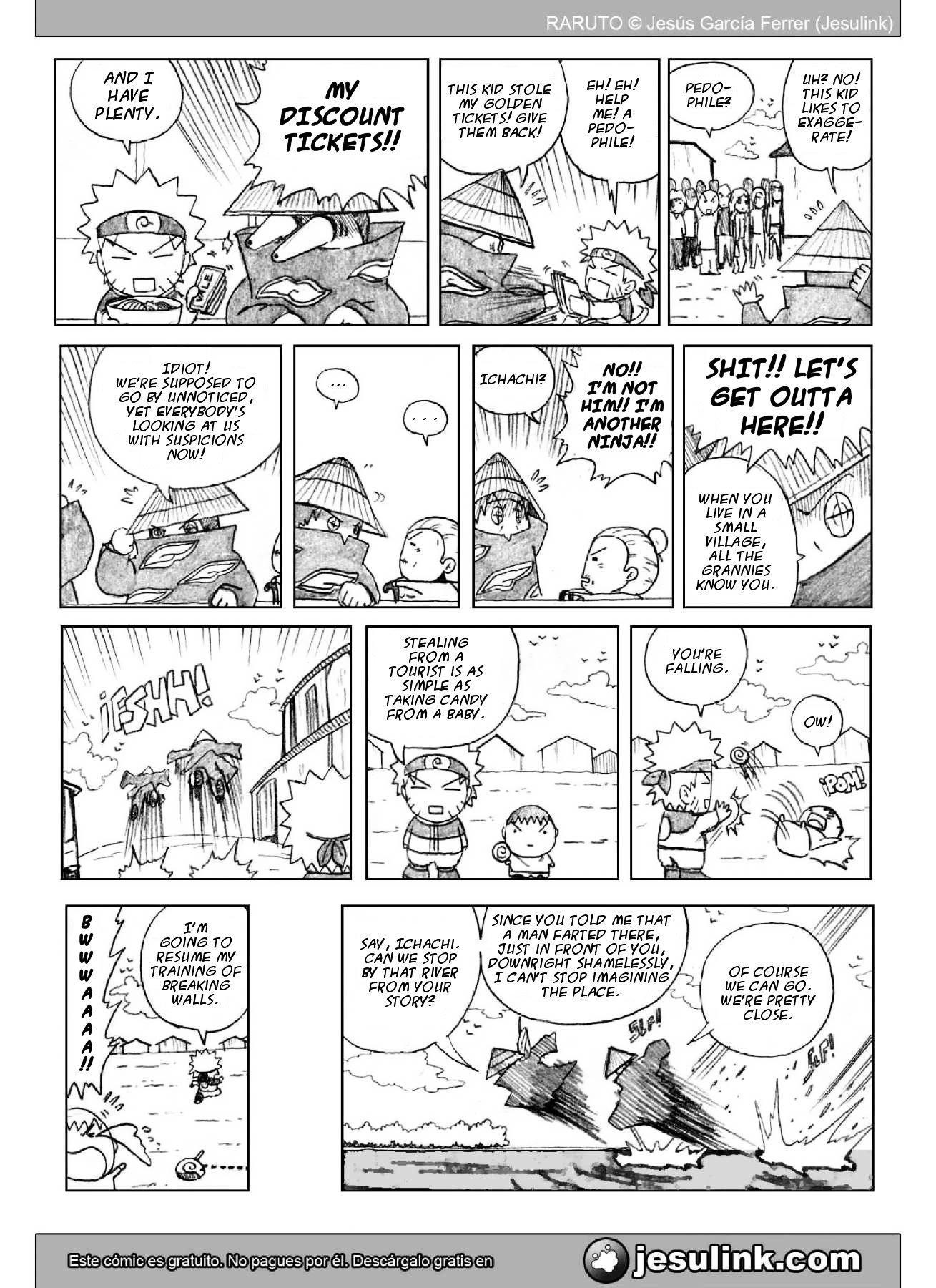 Raruto - Vol.4 Chapter 23 : Coming, Coming Back Home