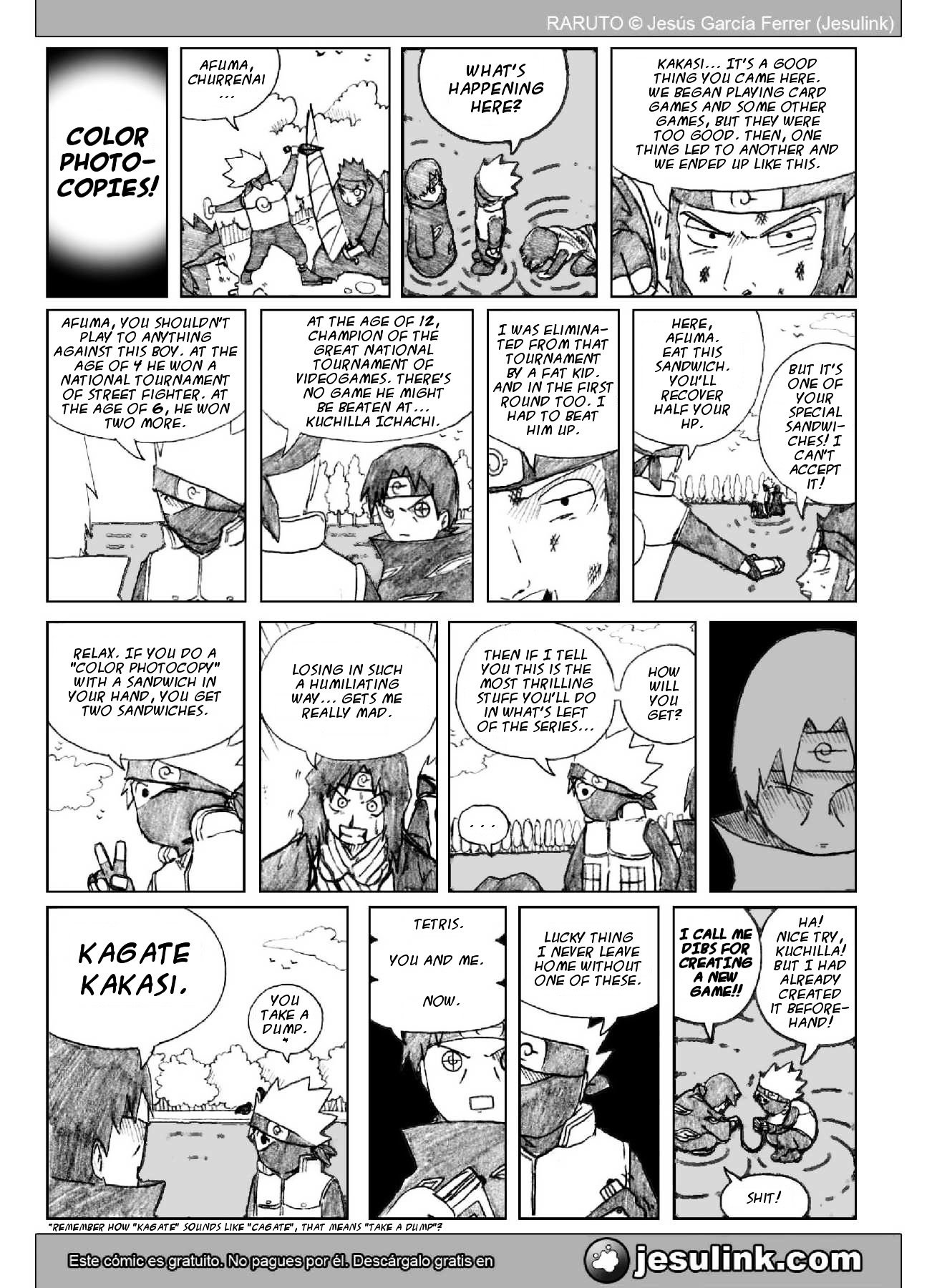 Raruto - Vol.4 Chapter 23 : Coming, Coming Back Home