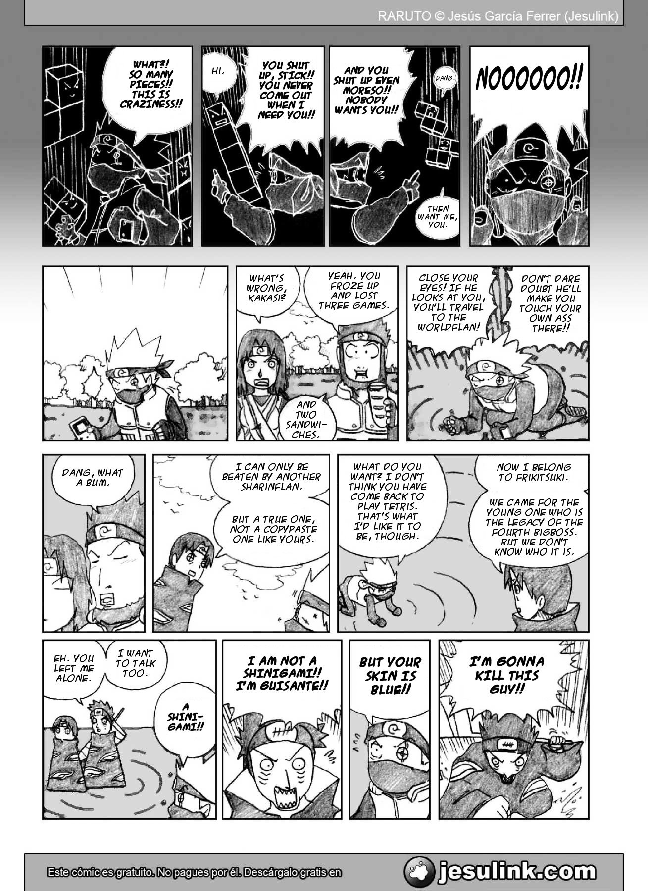 Raruto - Vol.4 Chapter 23 : Coming, Coming Back Home