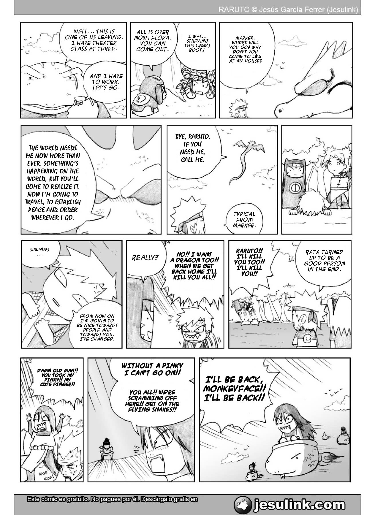 Raruto - Vol.3 Chapter 22 : Talking About Death