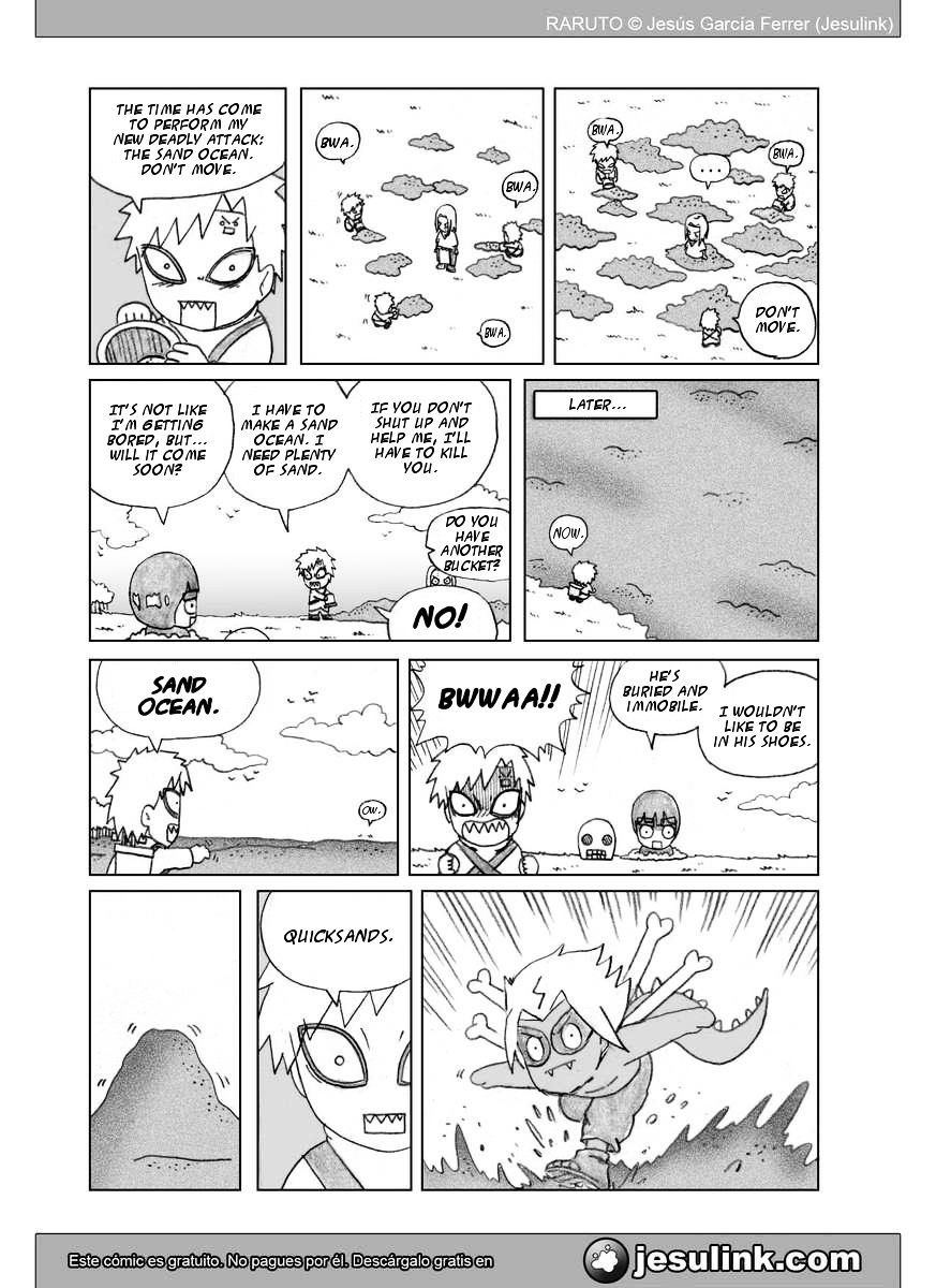 Raruto - Vol.5 Chapter 35B : Seven Fights (Ii)