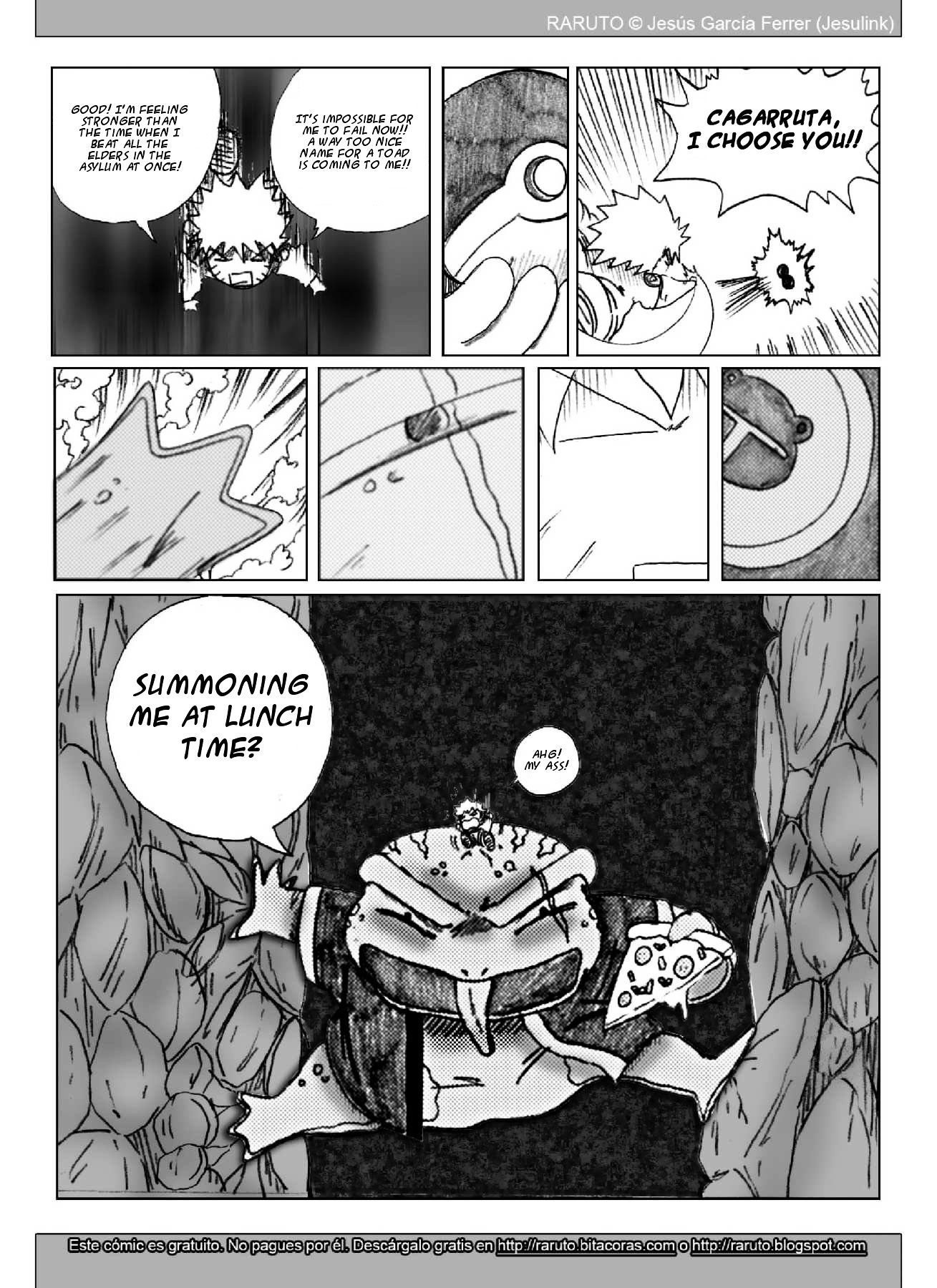 Raruto - Vol.3 Chapter 18 : Cagarruta, I Choose You!