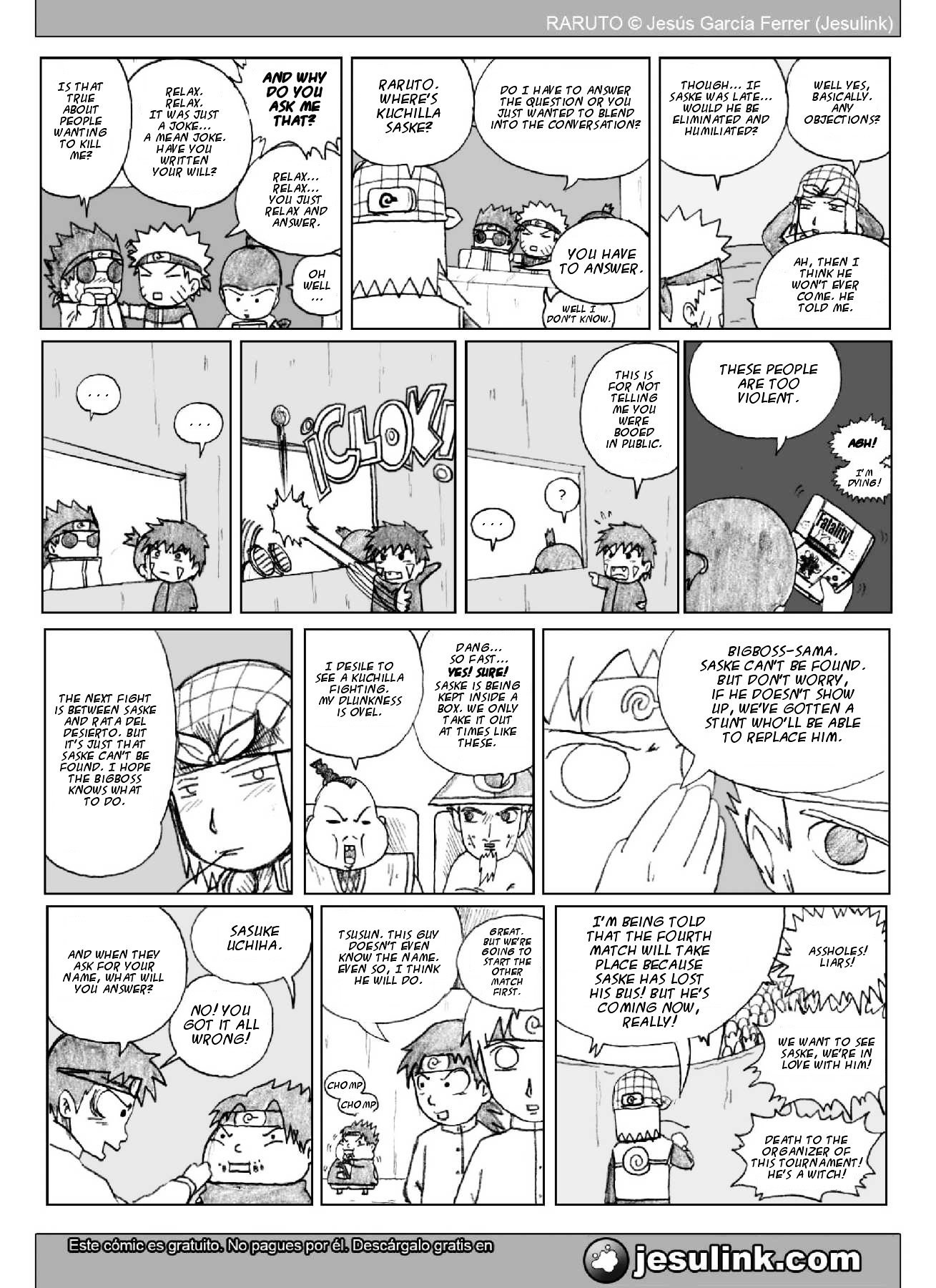 Raruto - Vol.3 Chapter 20 : I Have The Balls