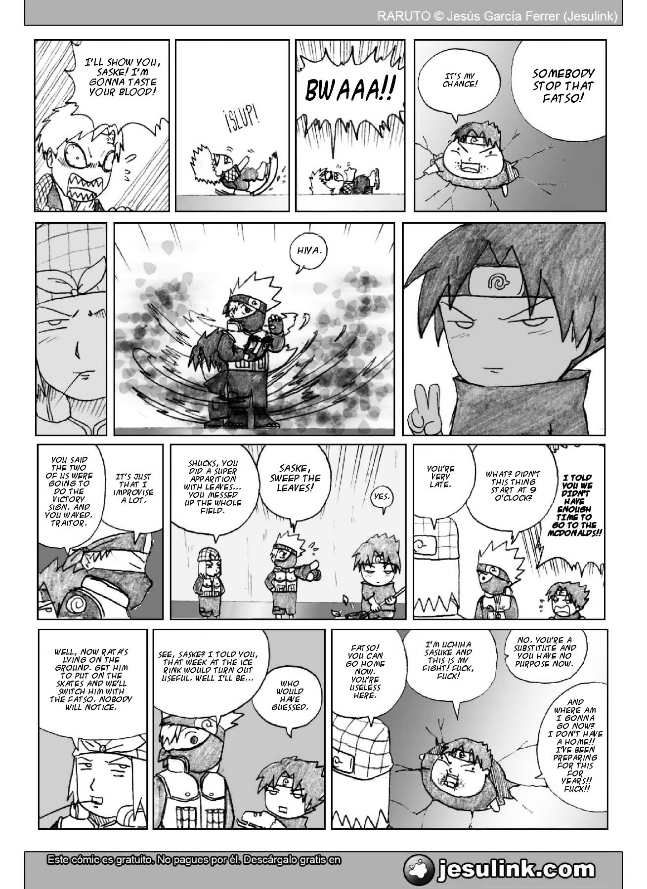 Raruto - Vol.3 Chapter 20 : I Have The Balls