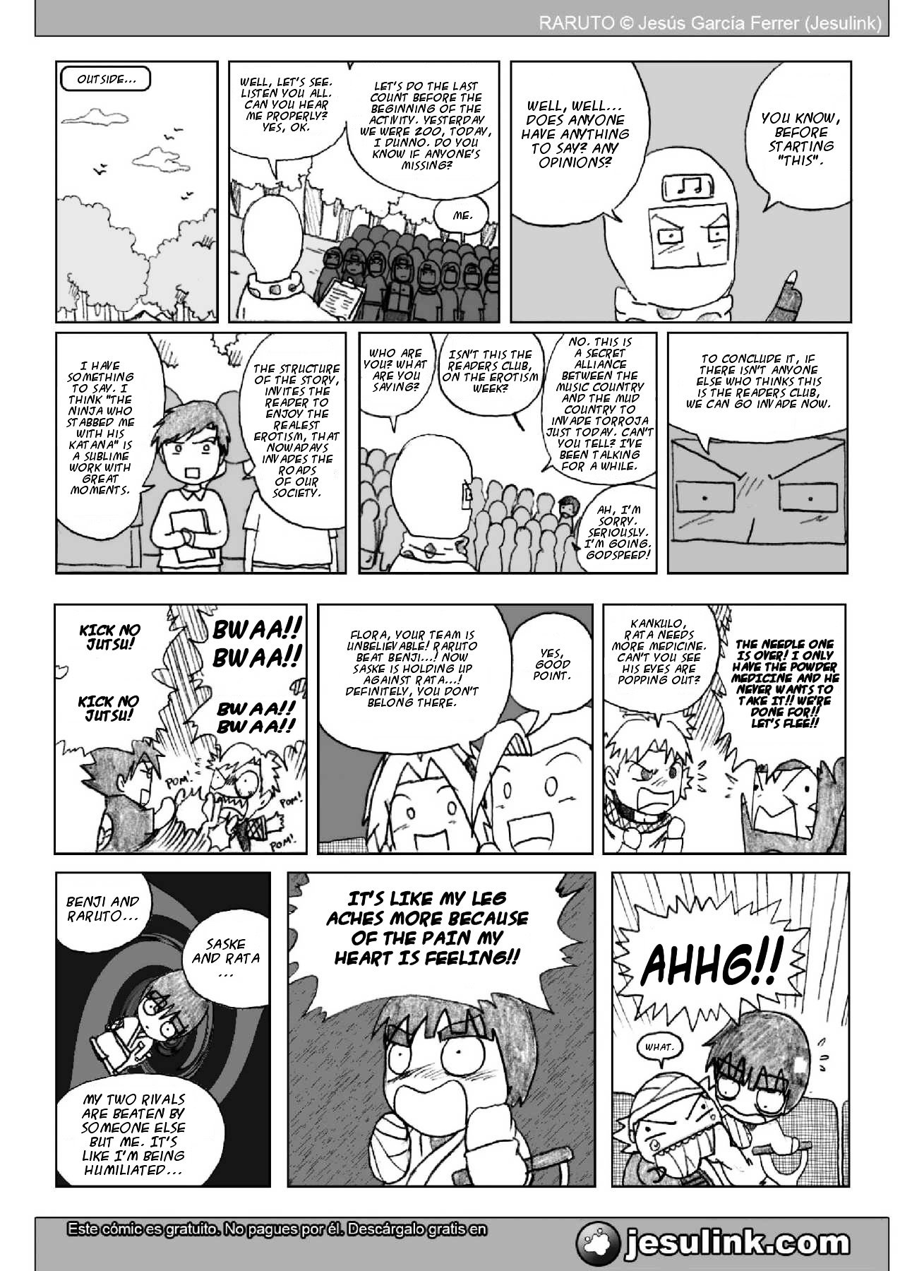 Raruto - Vol.3 Chapter 20 : I Have The Balls