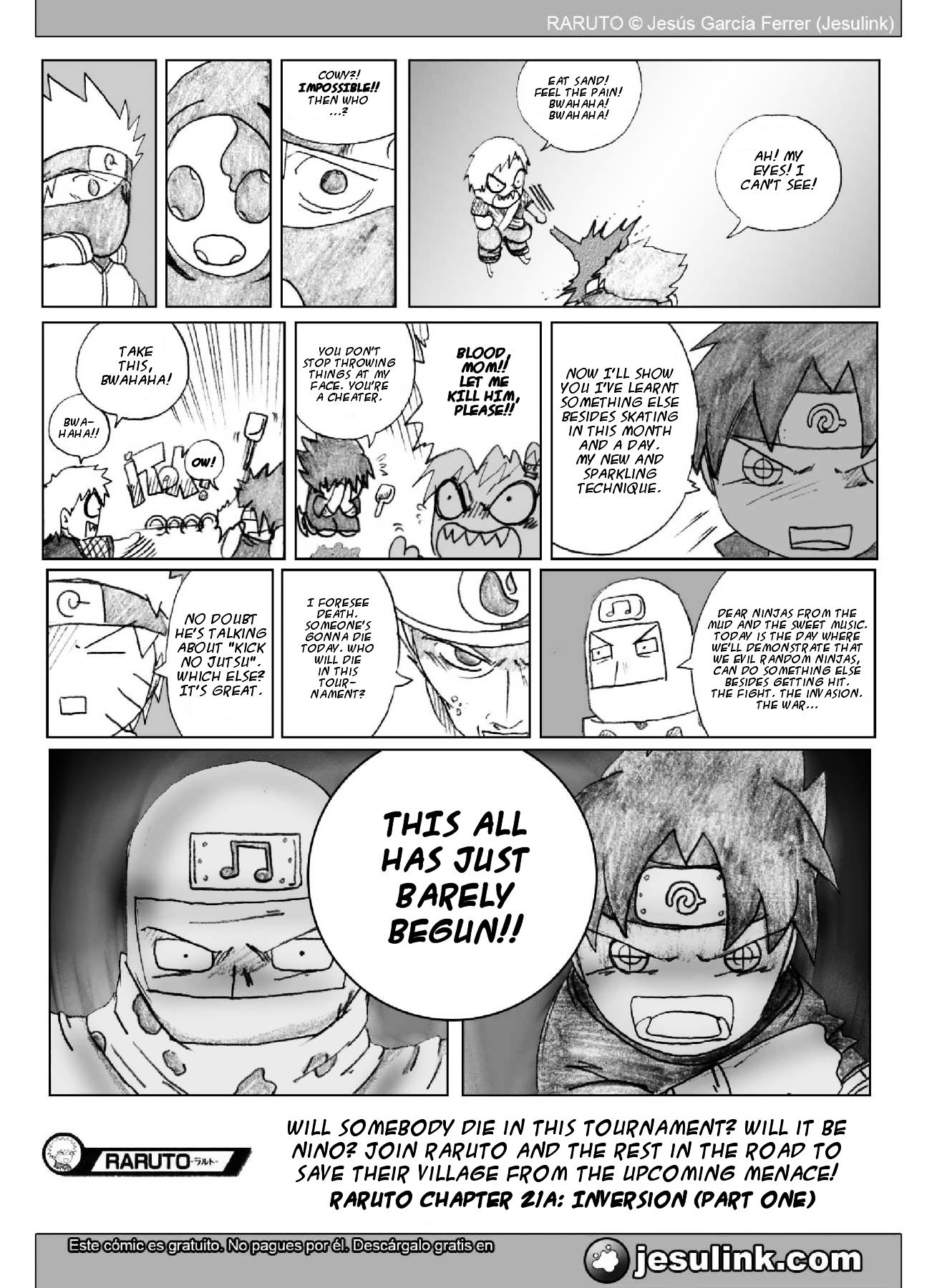 Raruto - Vol.3 Chapter 20 : I Have The Balls