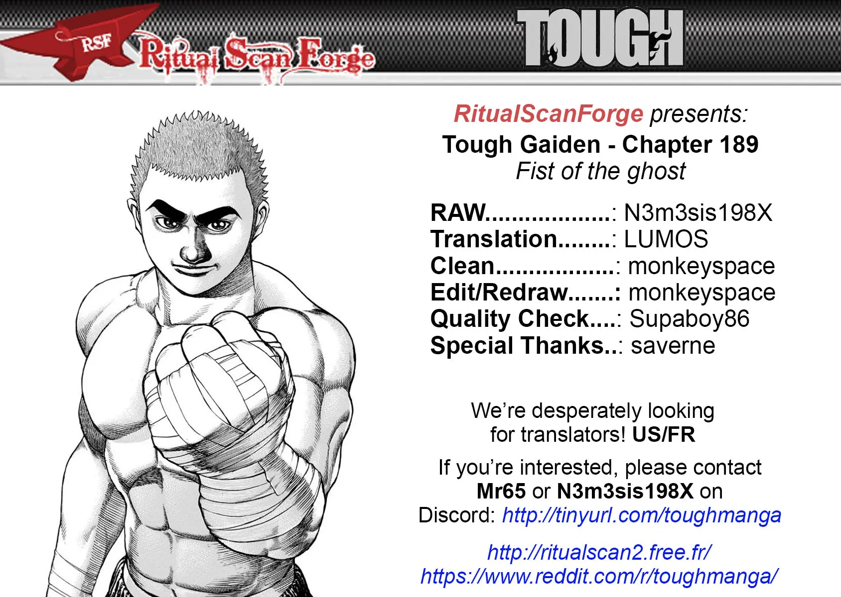 Tough Gaiden - Ryuu Wo Tsugu Otoko - Vol.16 Chapter 189: Fist Of The Ghost