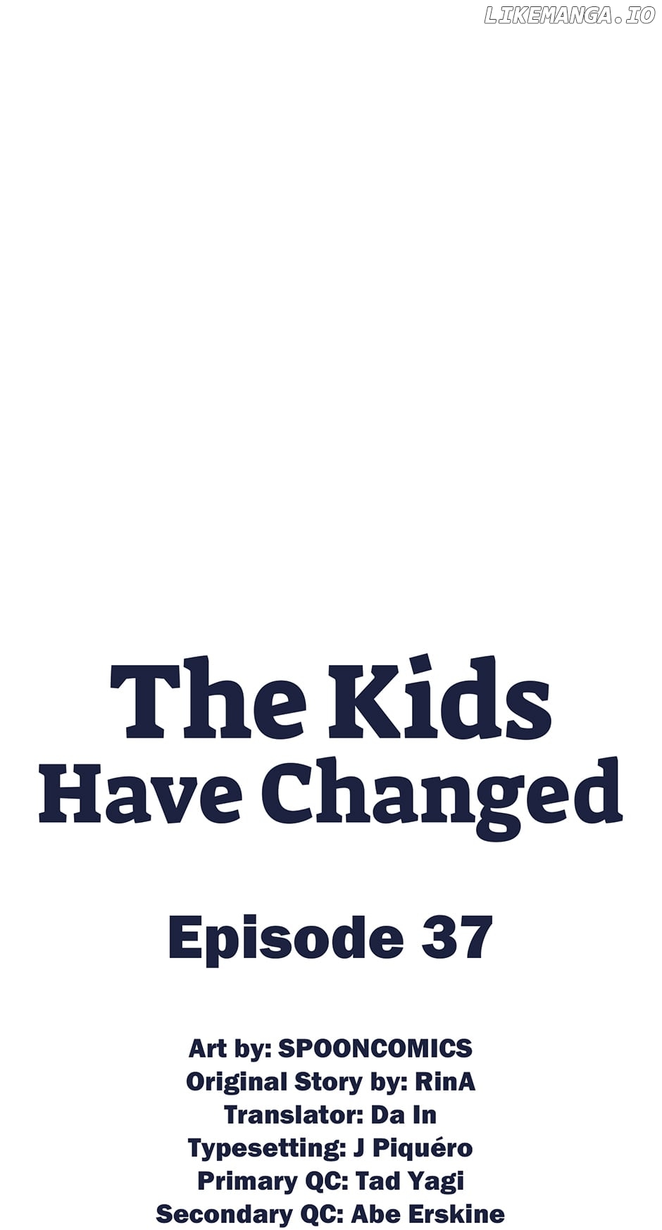 The Kids Have Changed - Chapter 37