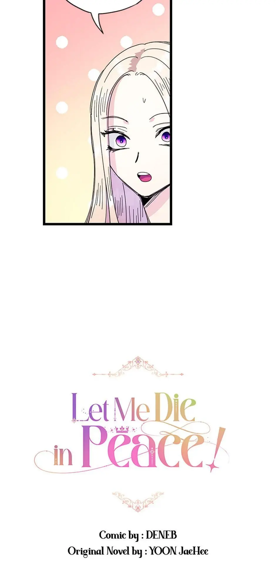 The Princess Wishes To Die Peacefully! - Chapter 60