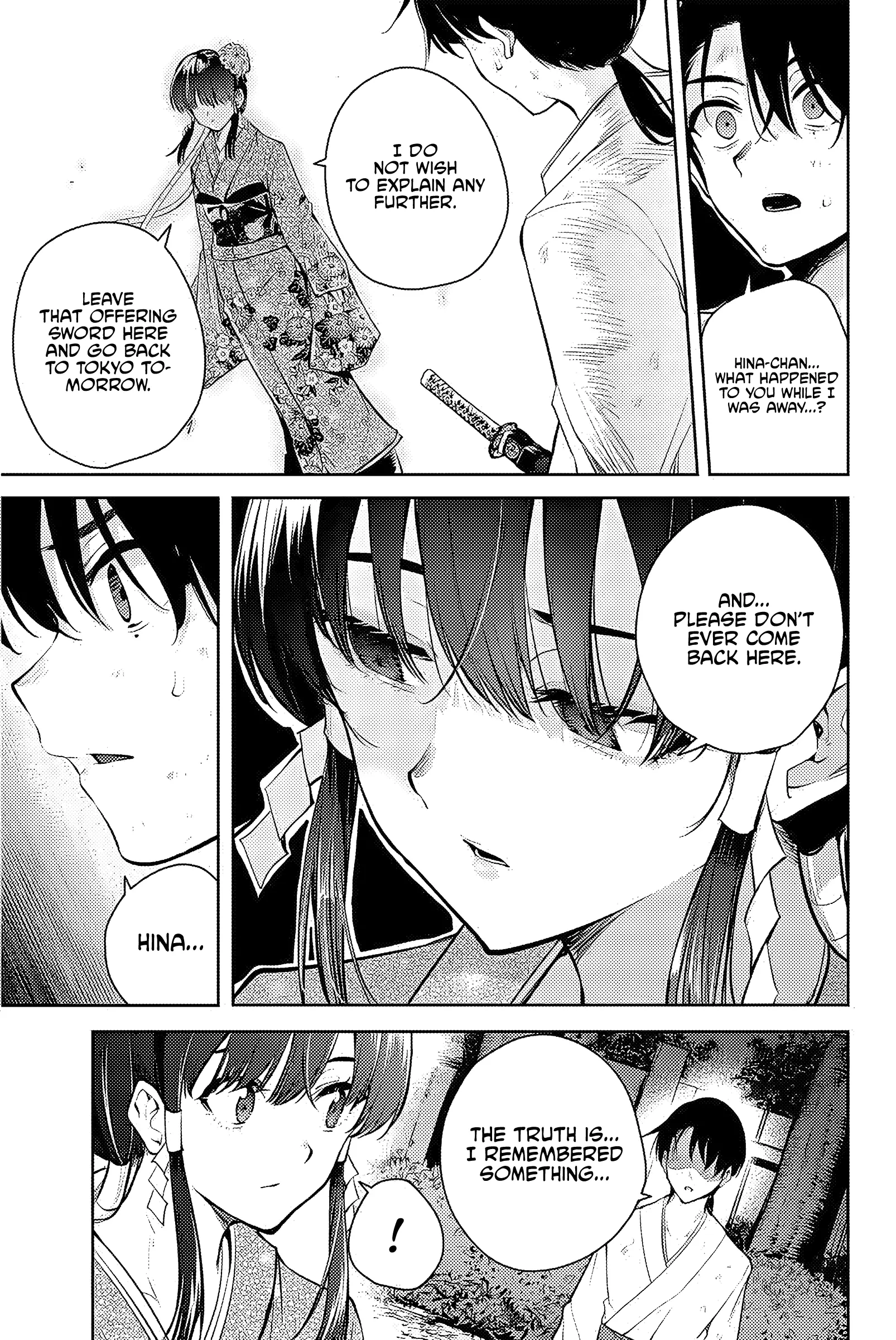 Sakigake No Hana Miko - Chapter 1: First Flower: “Kamishiro Hina”