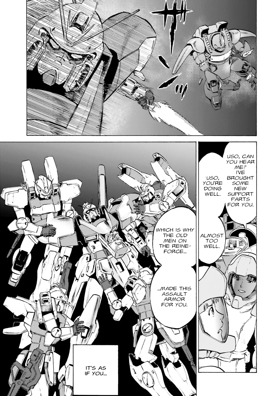 Mobile Suit V Gundam Gaiden ~Letters From Odelo Henrik~ - Chapter 3: Uso Ewin (Part.02)