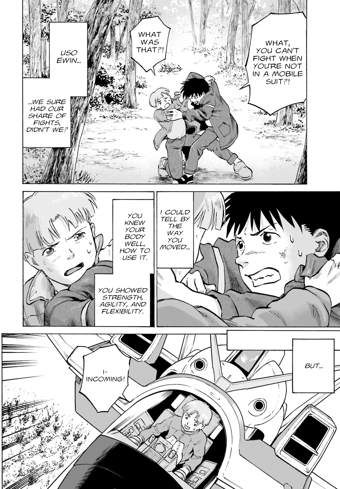 Mobile Suit V Gundam Gaiden ~Letters From Odelo Henrik~ - Chapter 2: Uso Ewin (Part.1)