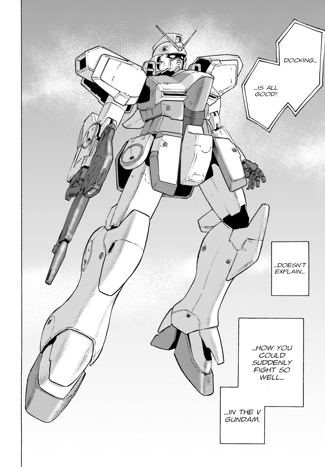 Mobile Suit V Gundam Gaiden ~Letters From Odelo Henrik~ - Chapter 2: Uso Ewin (Part.1)