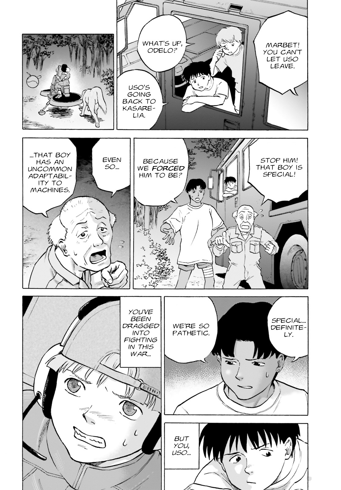 Mobile Suit V Gundam Gaiden ~Letters From Odelo Henrik~ - Chapter 2: Uso Ewin (Part.1)