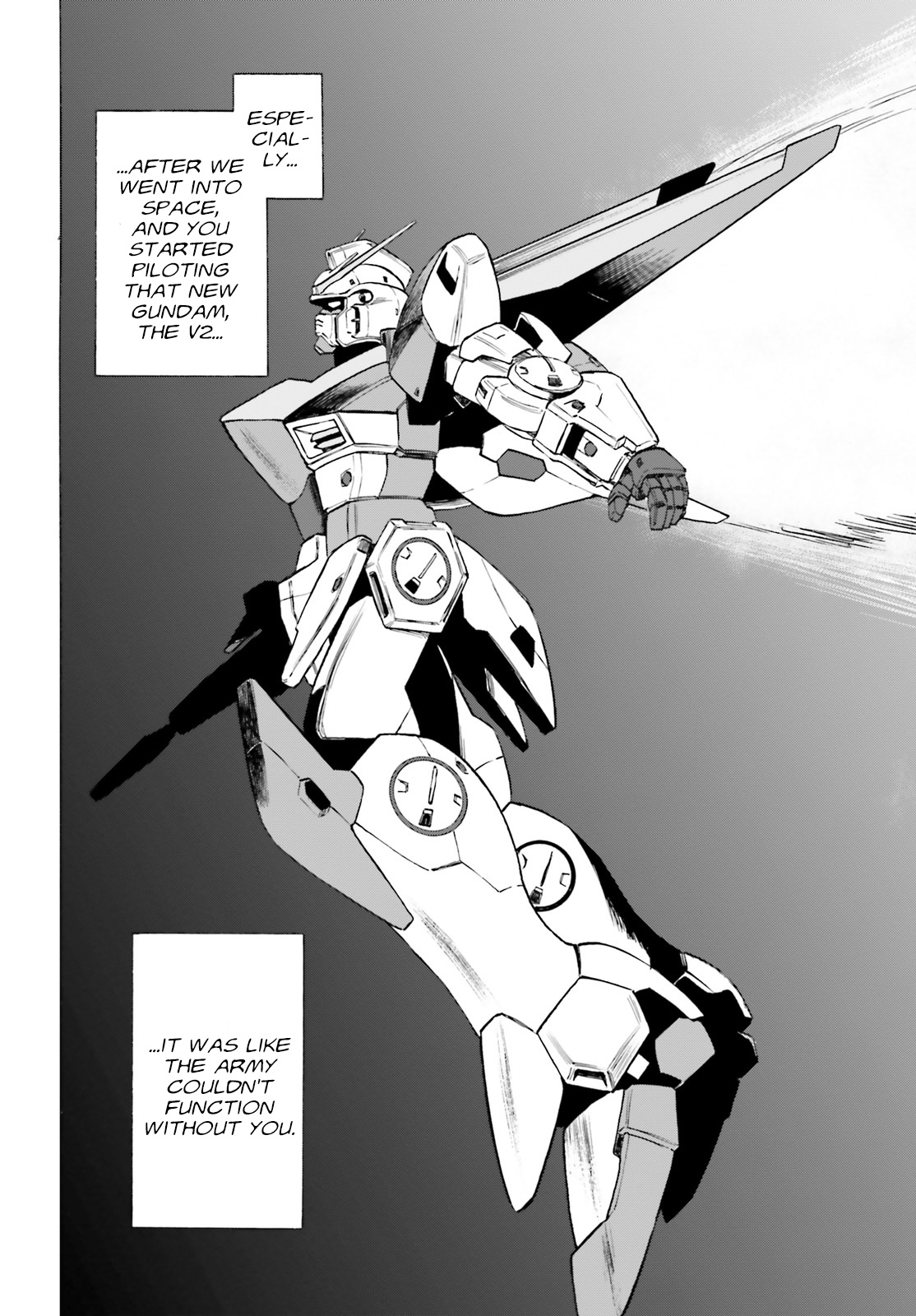 Mobile Suit V Gundam Gaiden ~Letters From Odelo Henrik~ - Chapter 2: Uso Ewin (Part.1)