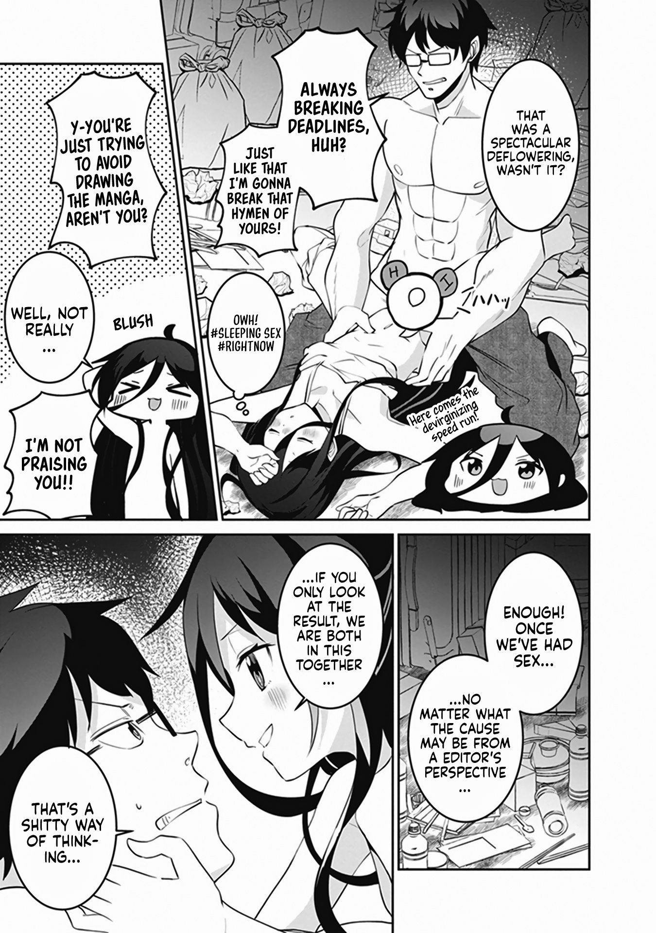 Shinkon-San No Ecchi Na Tokoro Wo Michau: Anthology Comic - Chapter 6: The Deadline Is Approaching, And She Sneaks Out To Have Sex. - Inui Nakamura