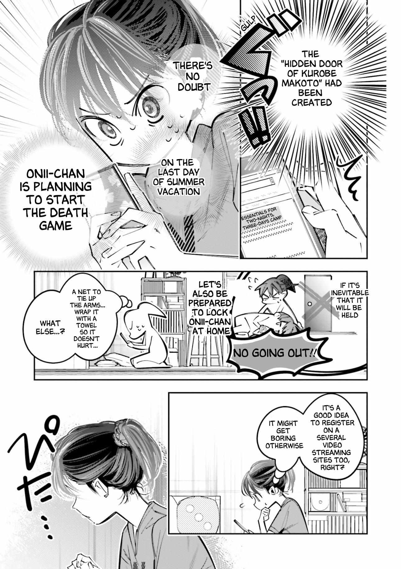 I Reincarnated As The Little Sister Of A Death Game Manga's Murder Mastermind And Failed - Chapter 19