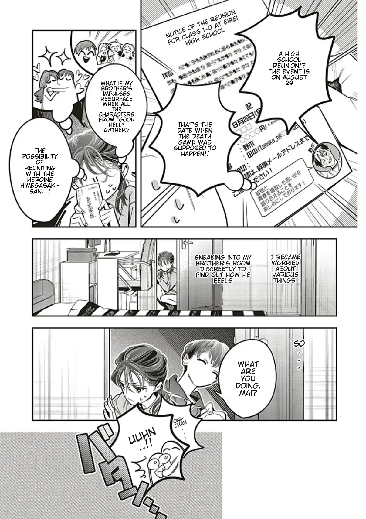 I Reincarnated As The Little Sister Of A Death Game Manga's Murder Mastermind And Failed - Chapter 25