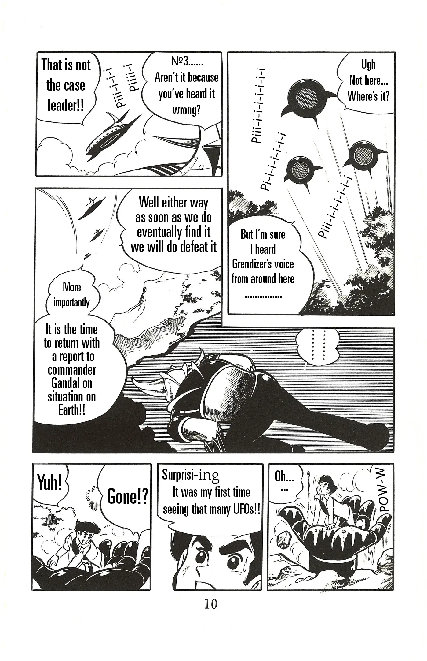 Ufo Robo Grendizer (Imamichi Eiji) - Vol.1 Chapter 1: Fight!! Grendizer