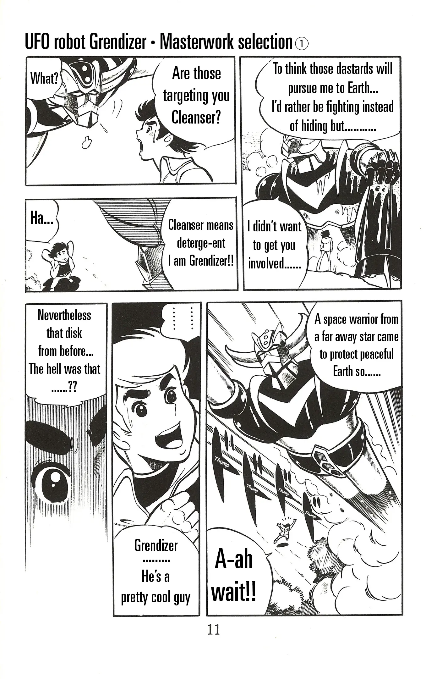 Ufo Robo Grendizer (Imamichi Eiji) - Vol.1 Chapter 1: Fight!! Grendizer