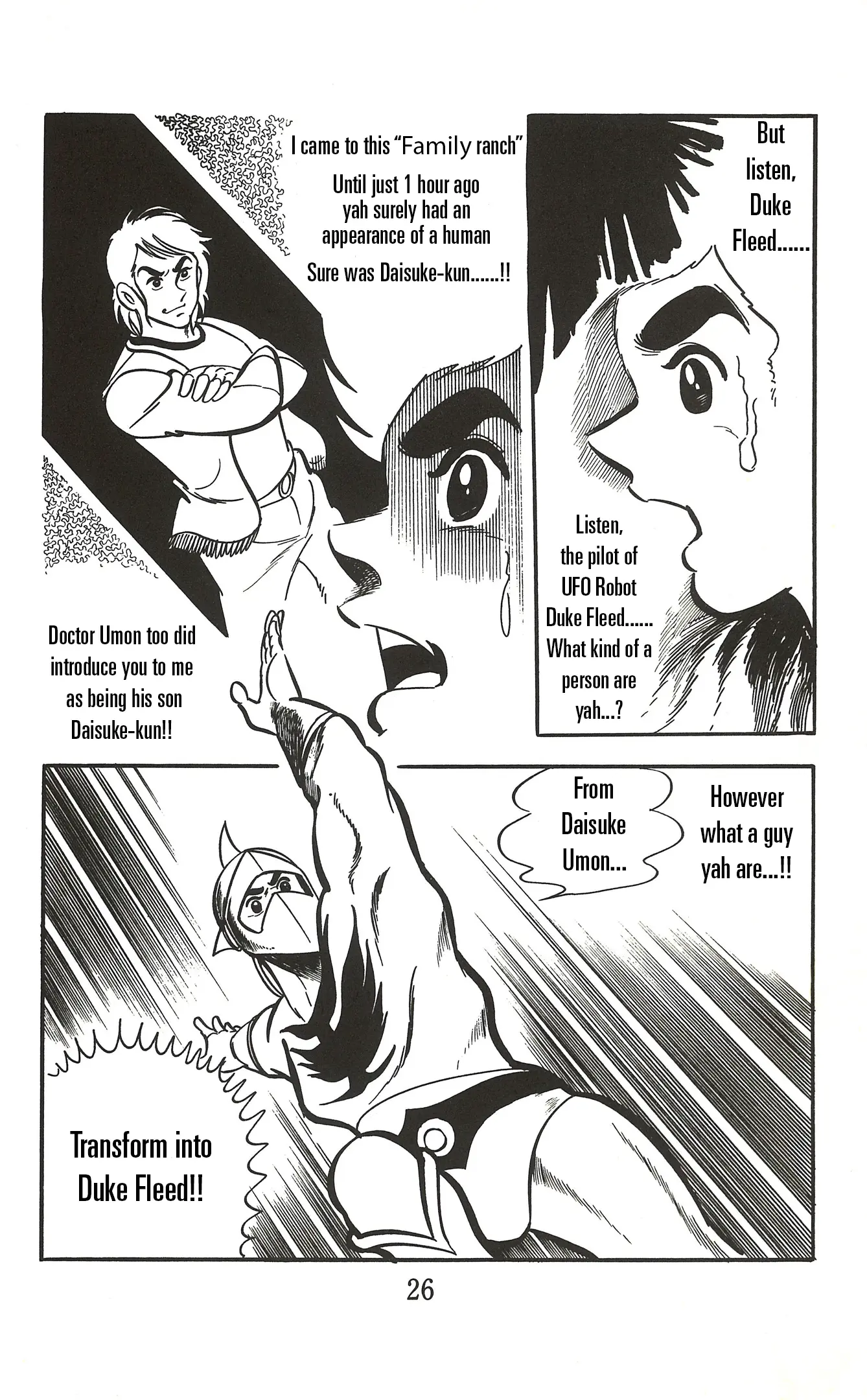 Ufo Robo Grendizer (Imamichi Eiji) - Vol.1 Chapter 1: Fight!! Grendizer