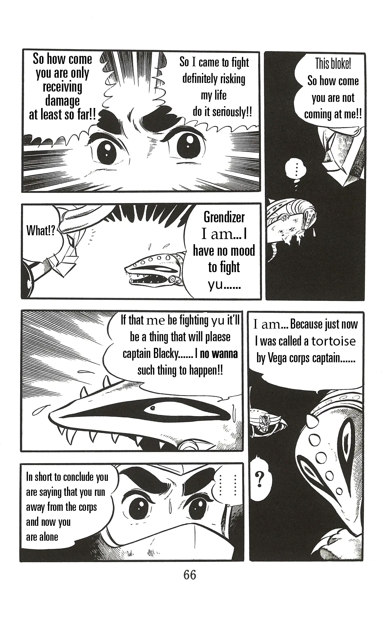 Ufo Robo Grendizer (Imamichi Eiji) - Vol.1 Chapter 1: Fight!! Grendizer