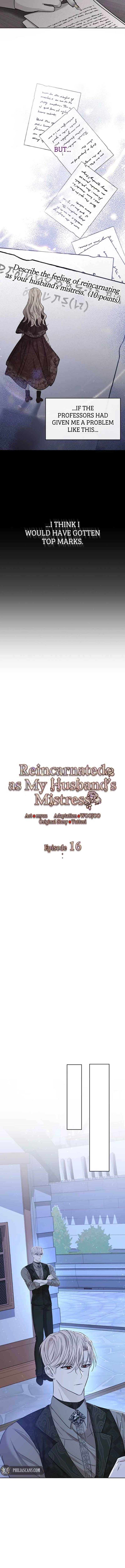 Describe Your Feeling When Being Reincarnated As Your Husband’s Mistress - Chapter 16