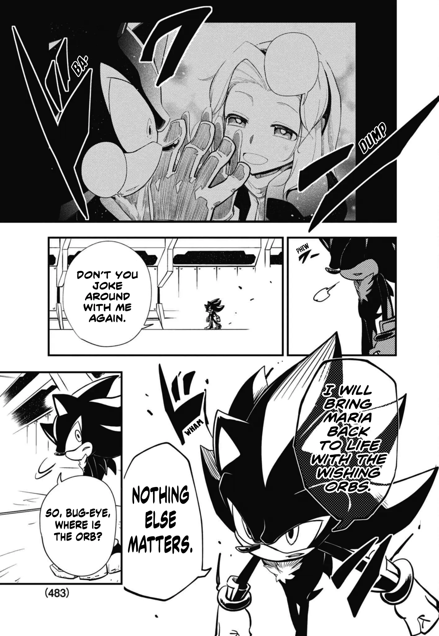 The Jet Black Hedgehog: Shadow The Hedgehog - Chapter 3