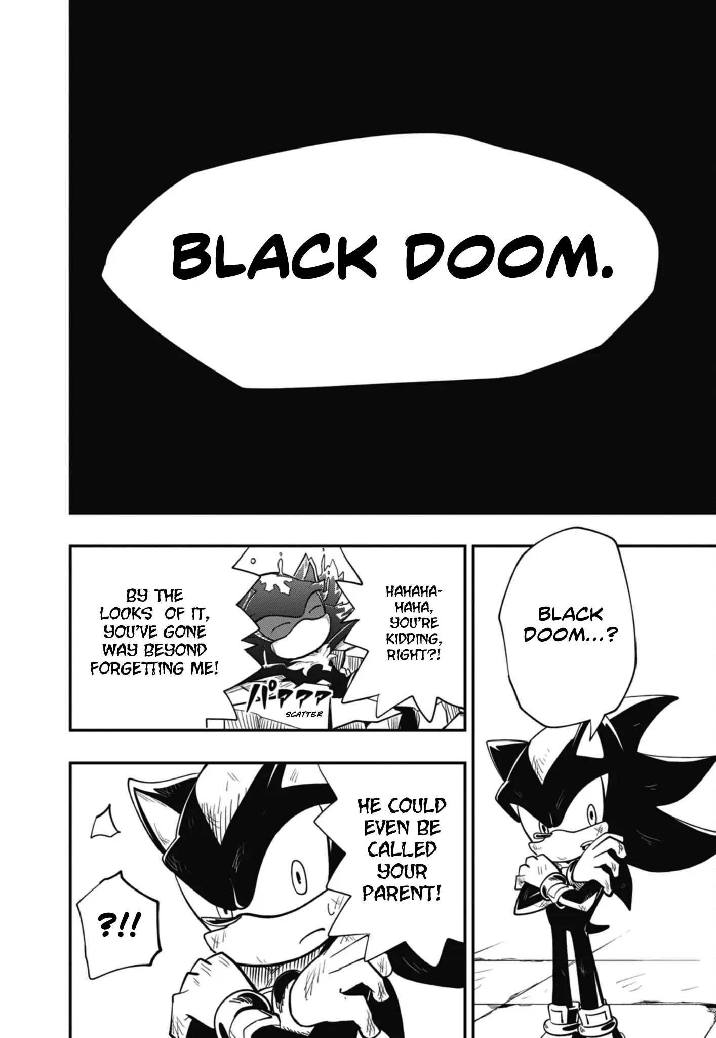 The Jet Black Hedgehog: Shadow The Hedgehog - Chapter 4