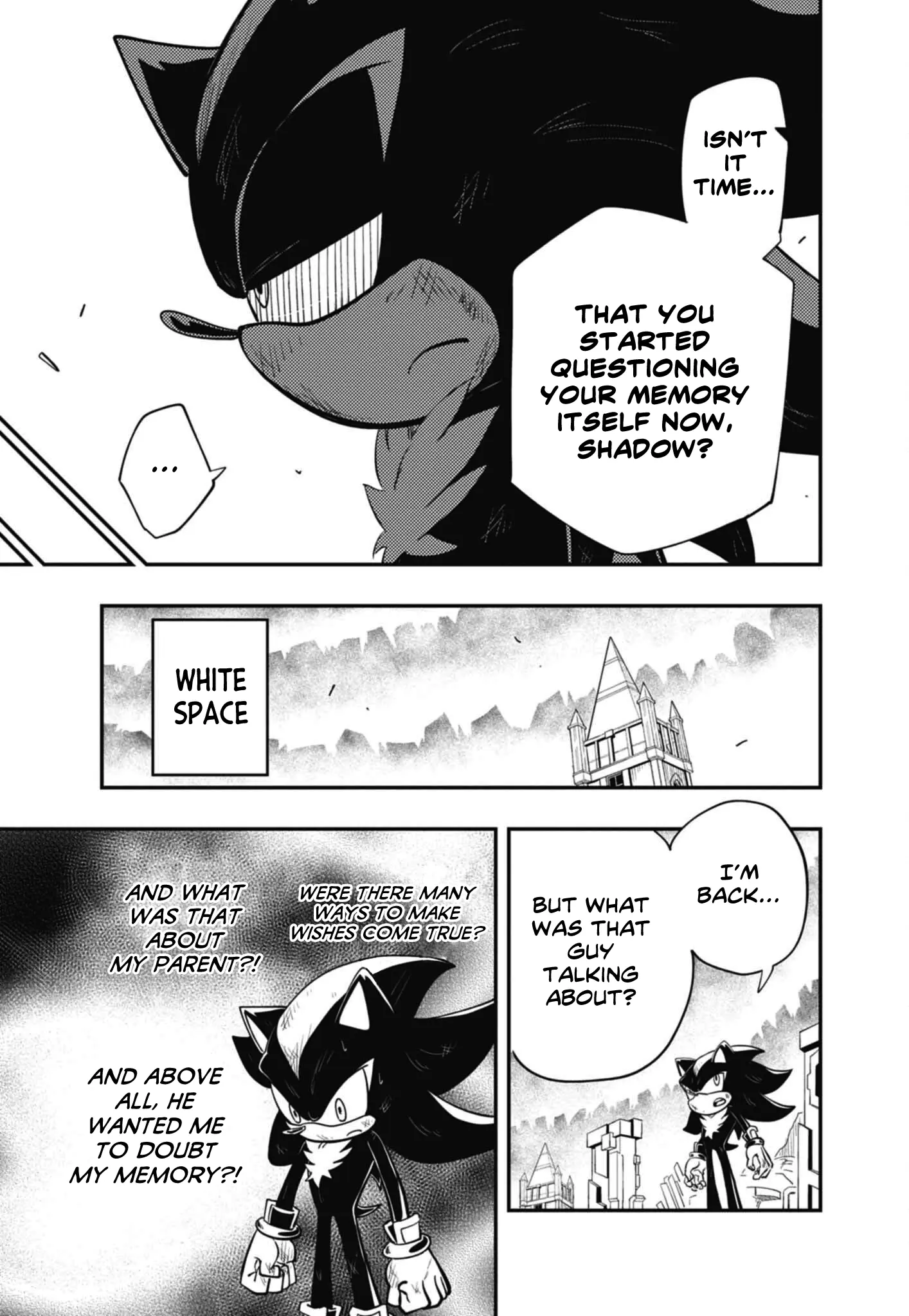 The Jet Black Hedgehog: Shadow The Hedgehog - Chapter 4