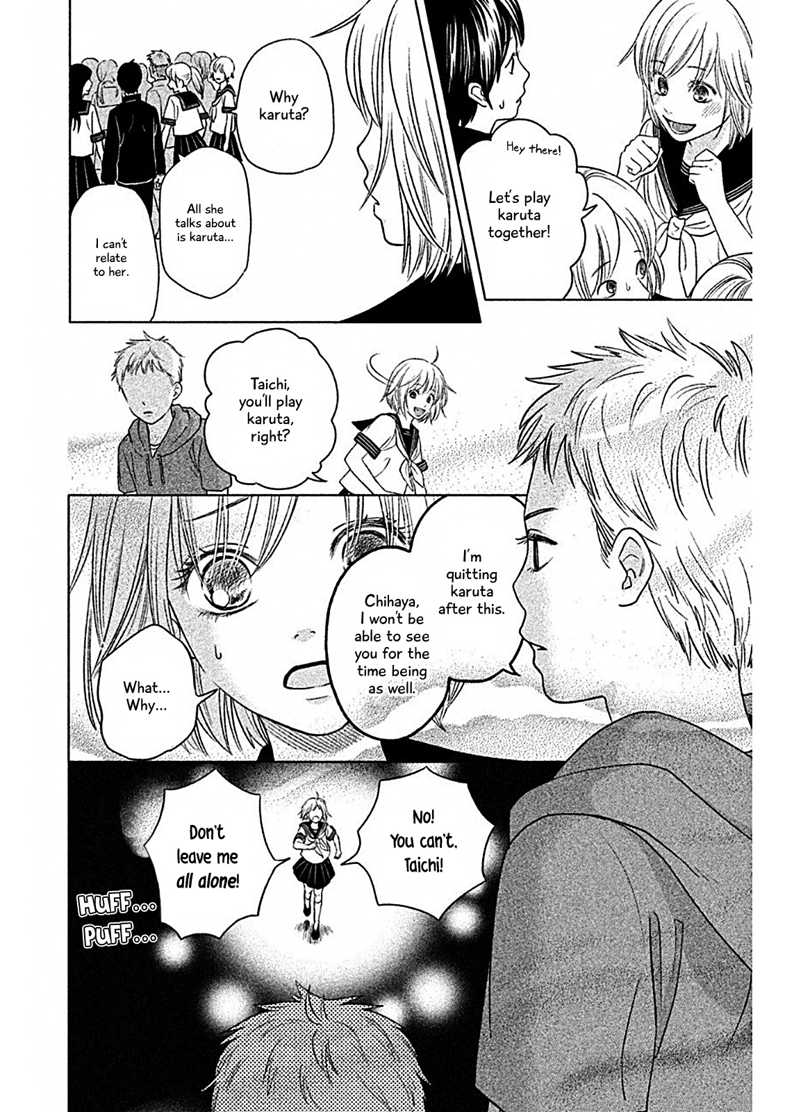 Chihayafuru: Middle School Arc - Chapter 2: 2Nd Poem