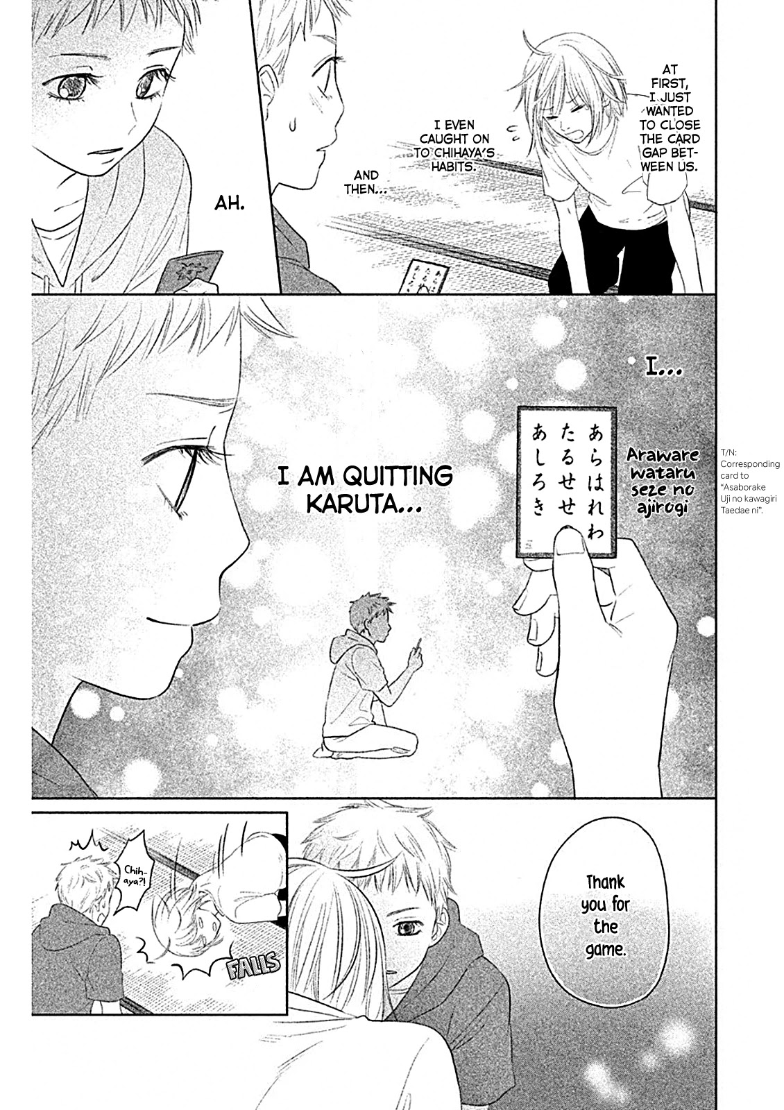 Chihayafuru: Middle School Arc - Chapter 5: 5Th Poem