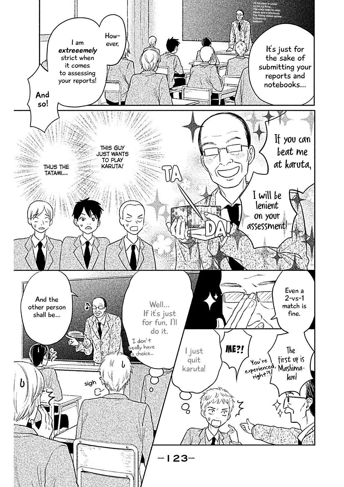 Chihayafuru: Middle School Arc - Chapter 5: 5Th Poem