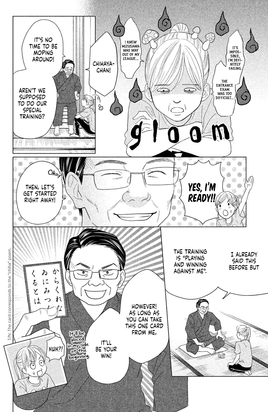 Chihayafuru: Middle School Arc - Chapter 18: 18Th Poem [End]