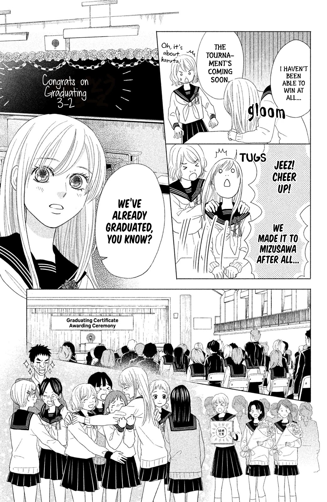 Chihayafuru: Middle School Arc - Chapter 18: 18Th Poem [End]