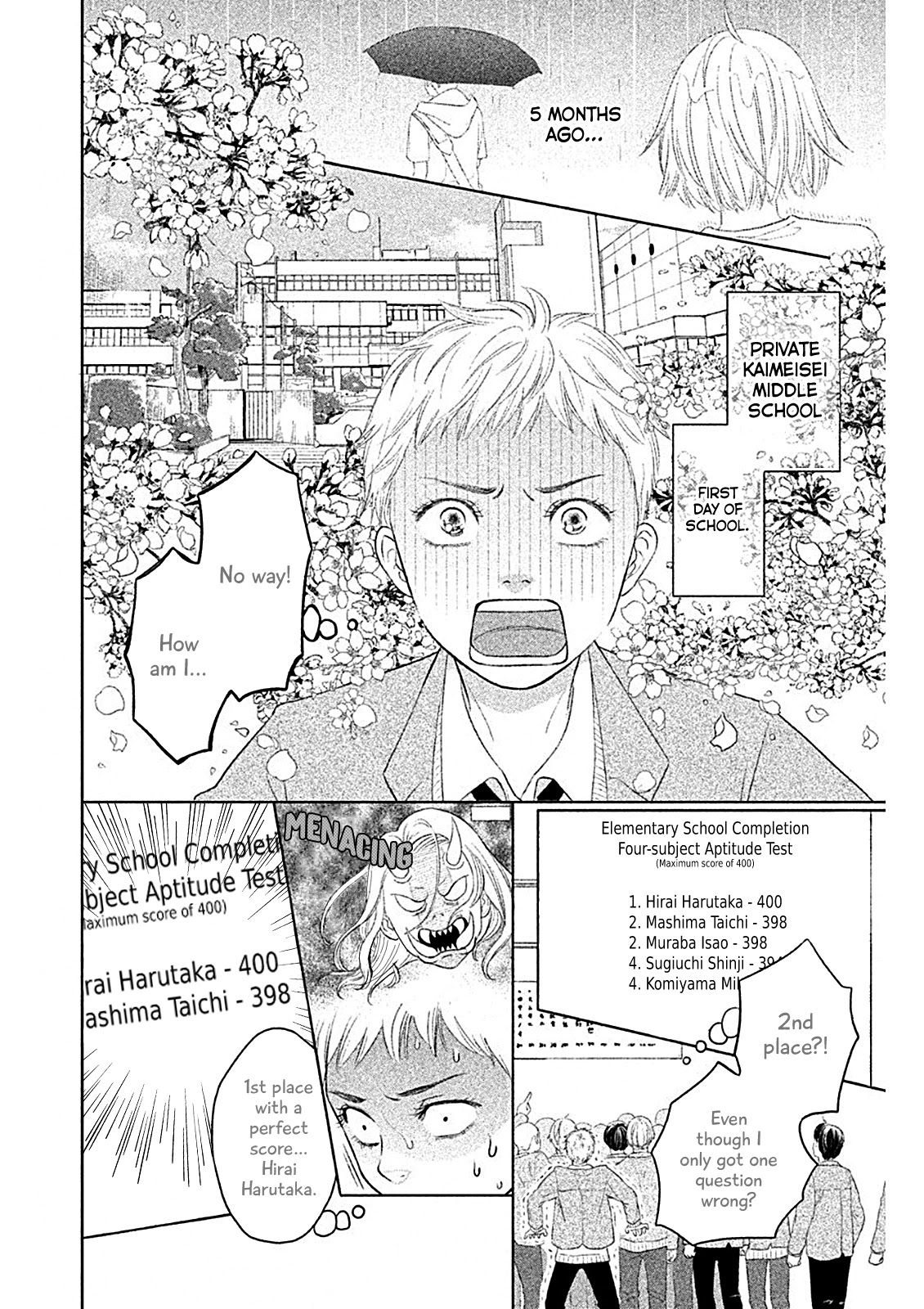 Chihayafuru: Middle School Arc - Chapter 3: 3Rd Poem