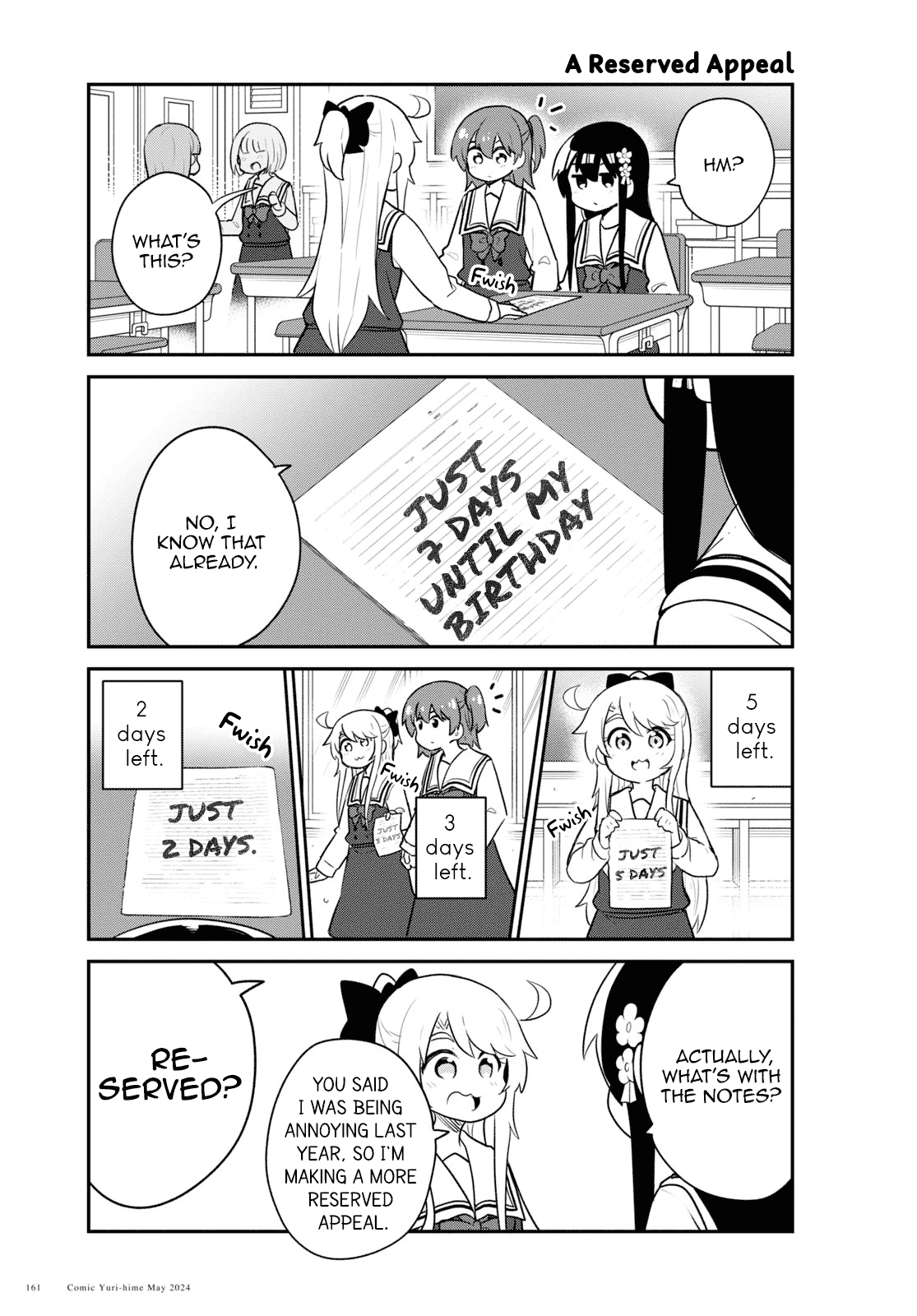 Watashi Ni Tenshi Ga Maiorita! - Chapter 117