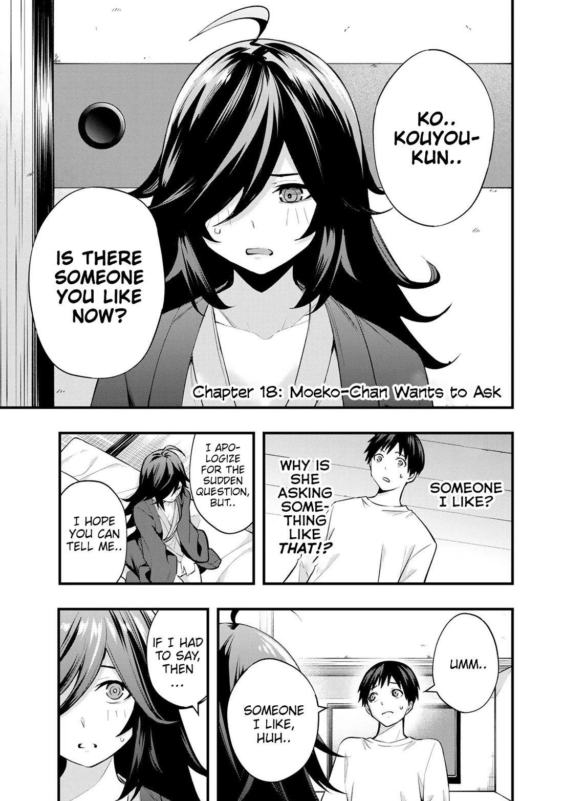 Sawaranaide Kotesashi-Kun - Chapter 18: Moeko-Chan Wants To Ask