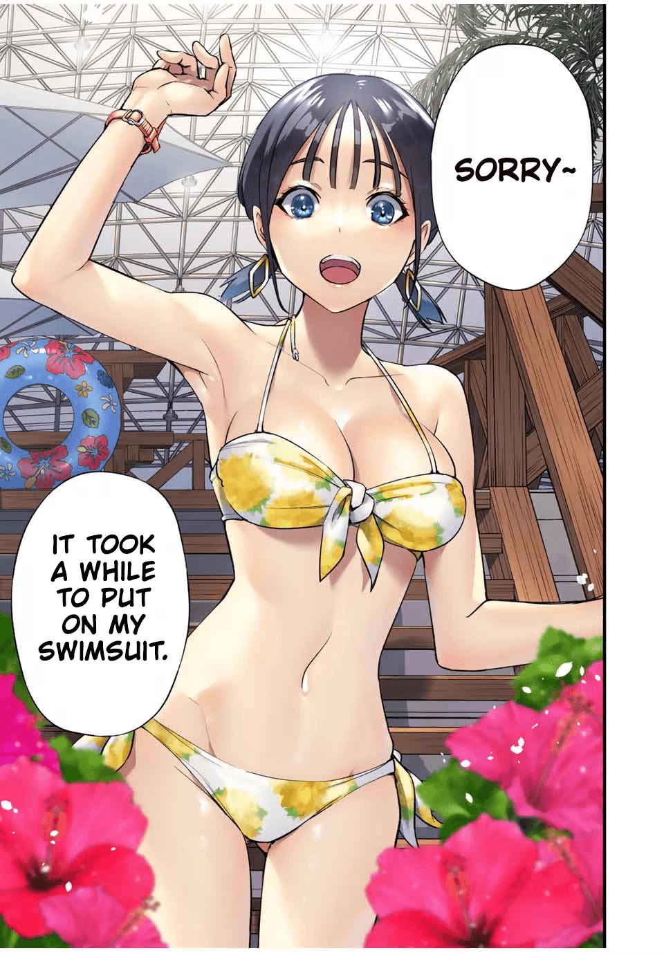 Sawaranaide Kotesashi-Kun - Chapter 19: Pool Date With Aoba-Chan