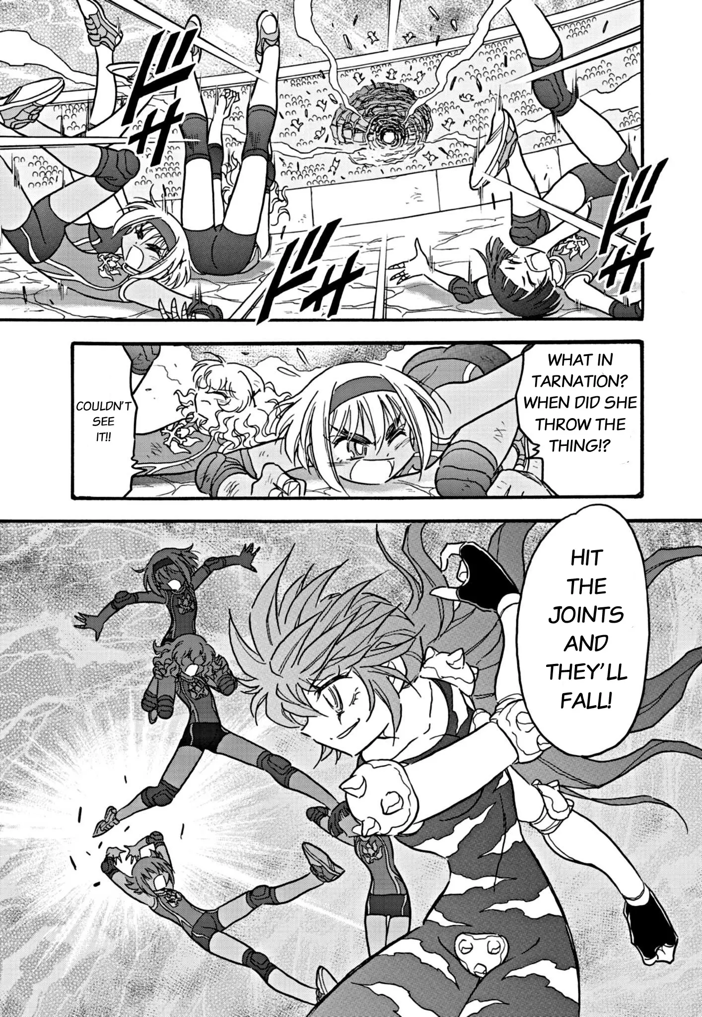 Flaming Ball Girl Dodge Bullet - Chapter 29