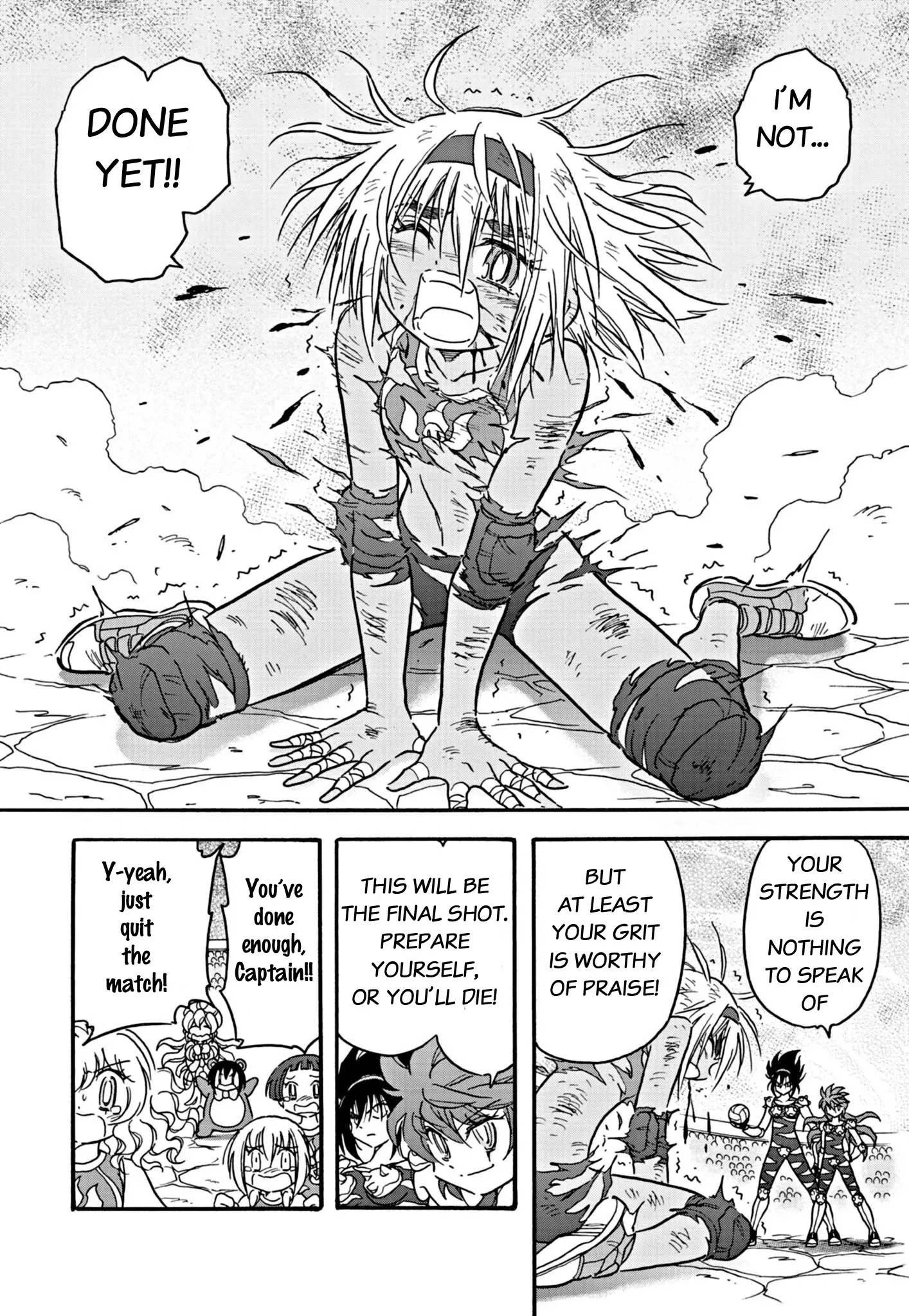 Flaming Ball Girl Dodge Bullet - Chapter 29