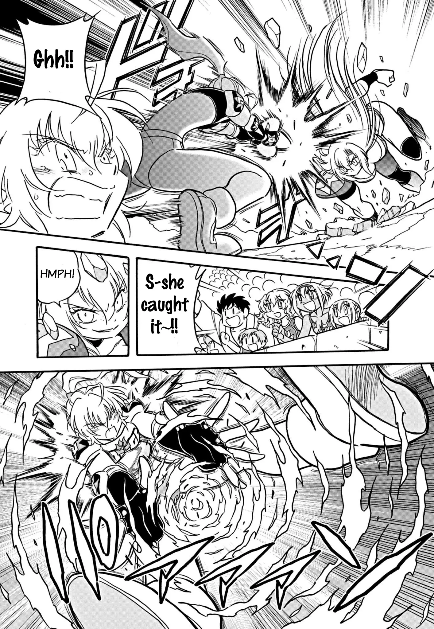 Flaming Ball Girl Dodge Bullet - Chapter 33