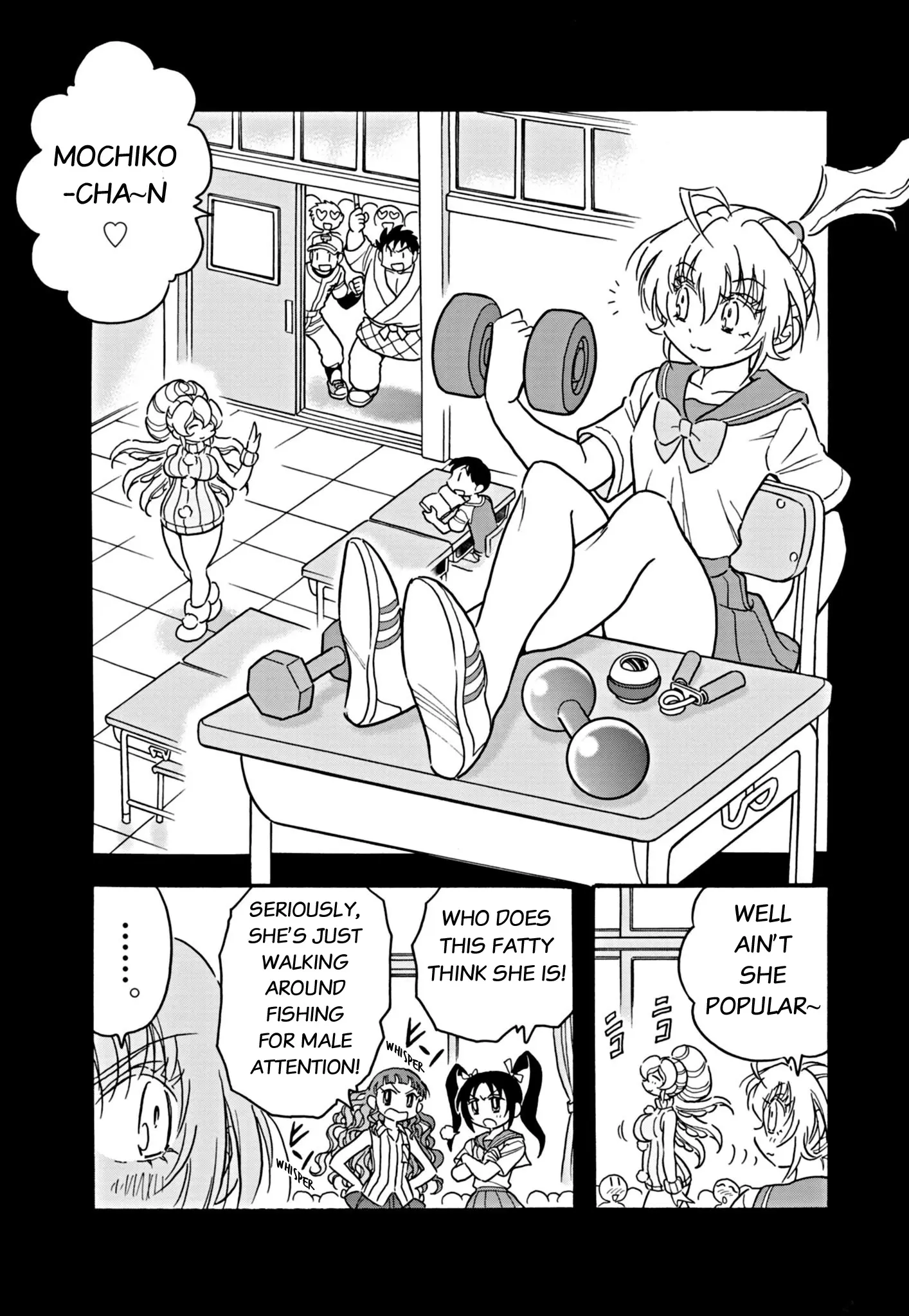 Flaming Ball Girl Dodge Bullet - Chapter 34