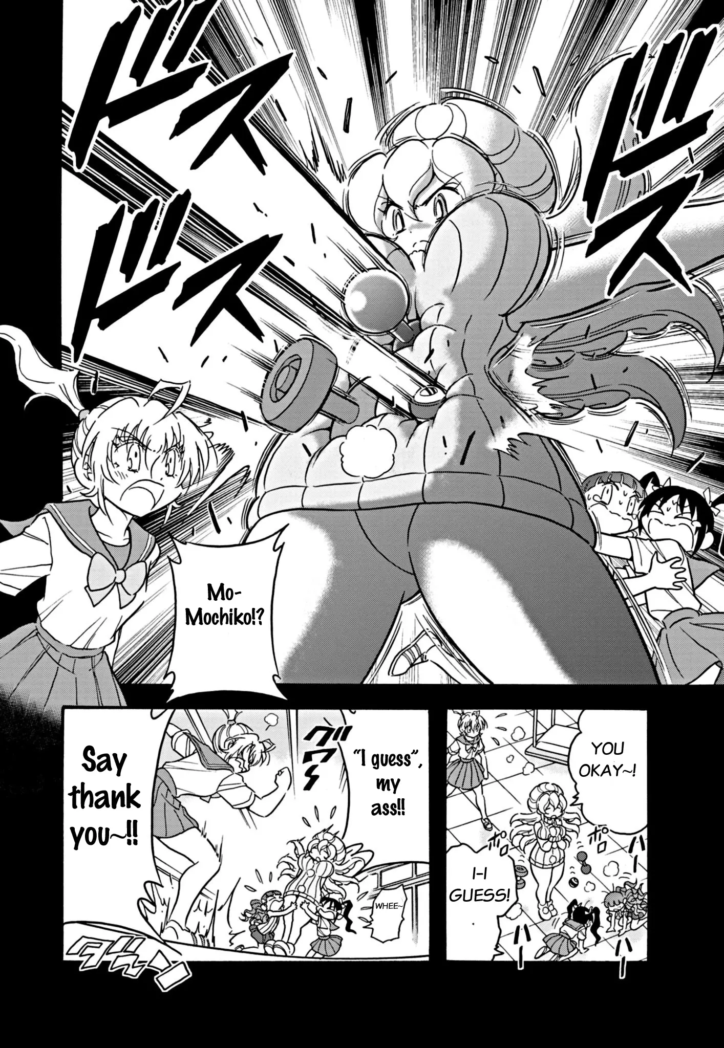 Flaming Ball Girl Dodge Bullet - Chapter 34