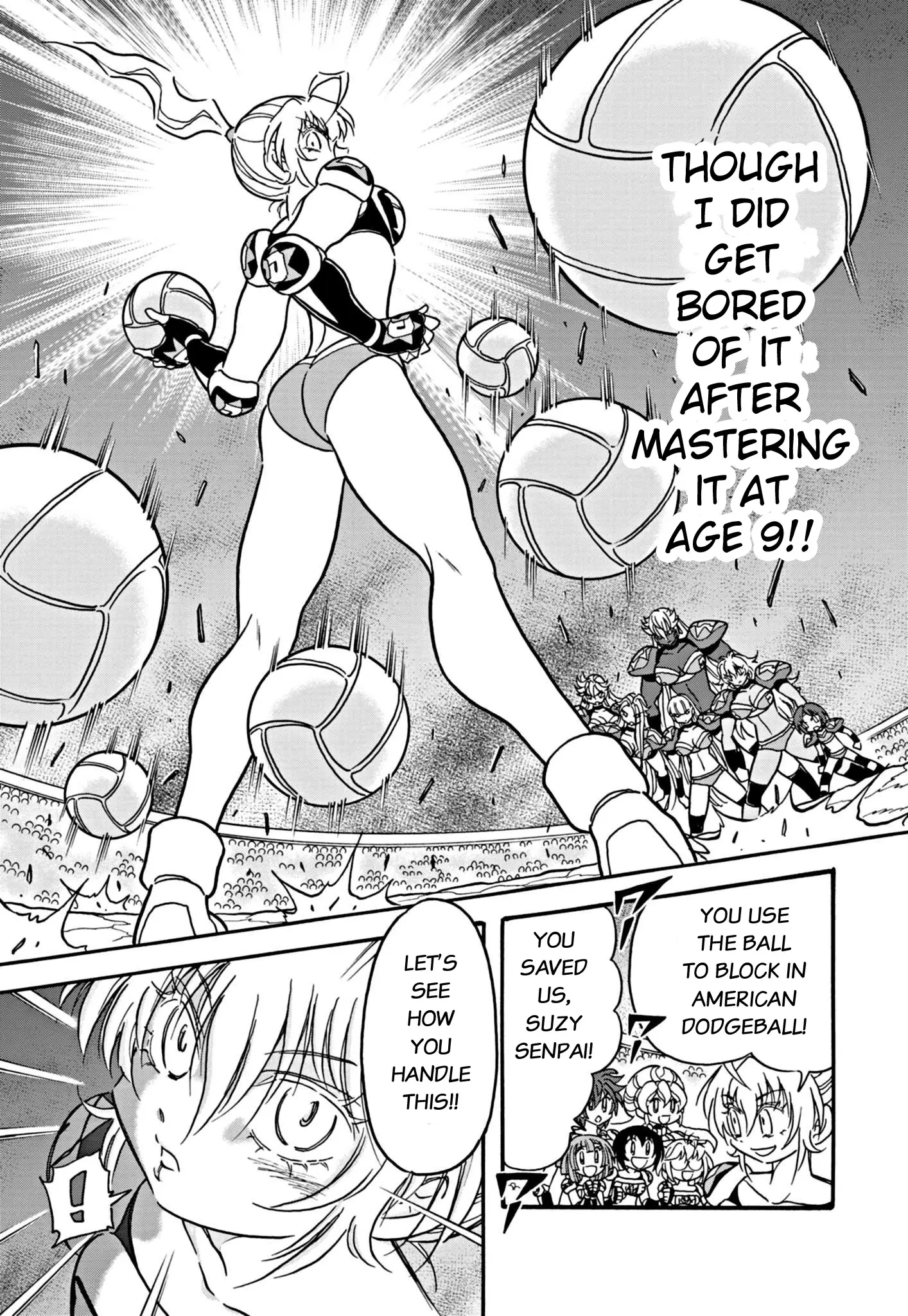 Flaming Ball Girl Dodge Bullet - Chapter 32