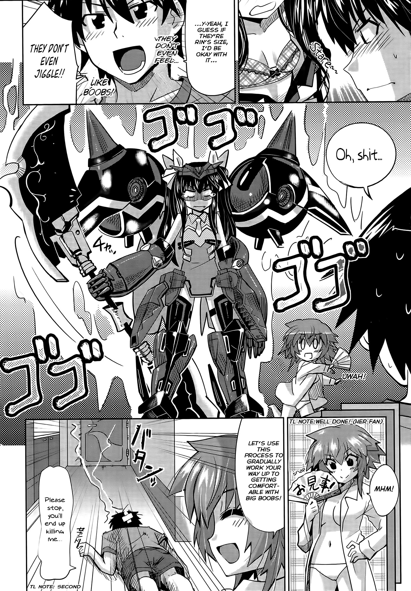 Infinite Stratos Comic Anthology - Chapter 14 : Training With The President!